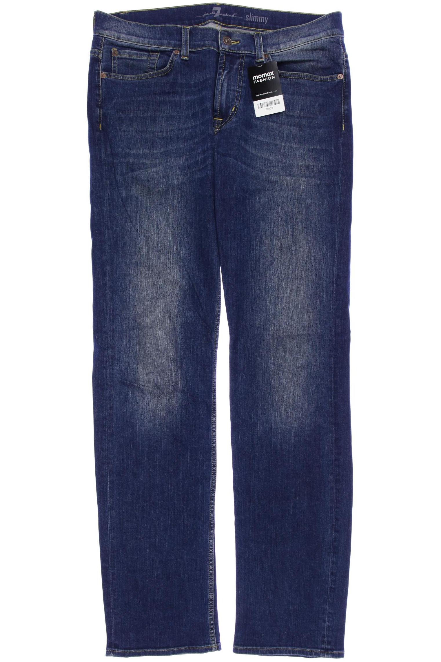 

7 for all mankind Herren Jeans, marineblau, Gr. 32