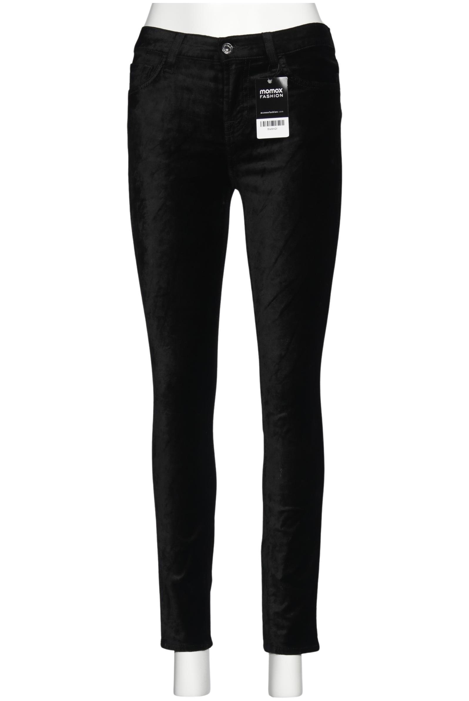 

7 for all mankind Damen Stoffhose, schwarz, Gr. 26