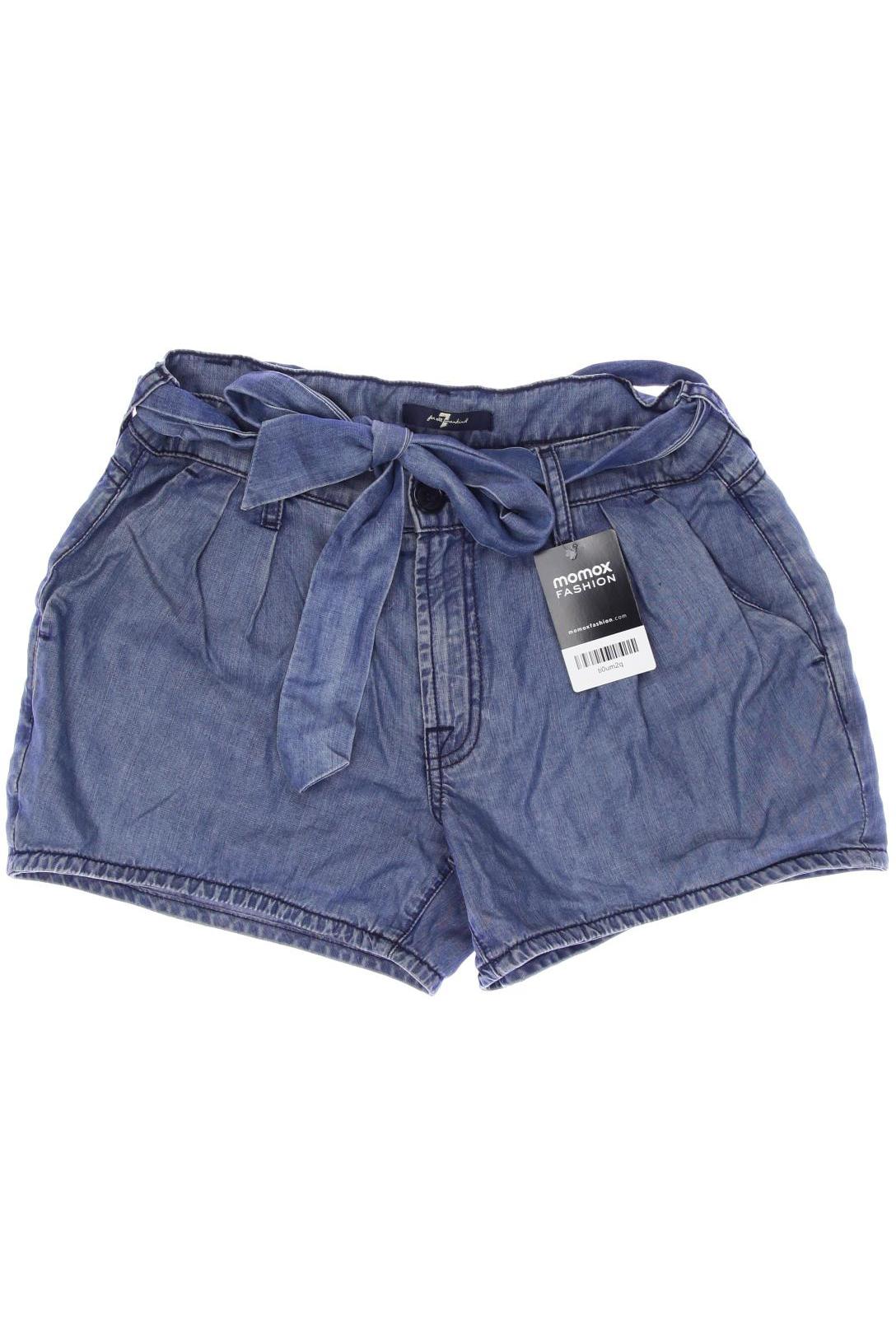 

7 for all mankind Damen Shorts, blau