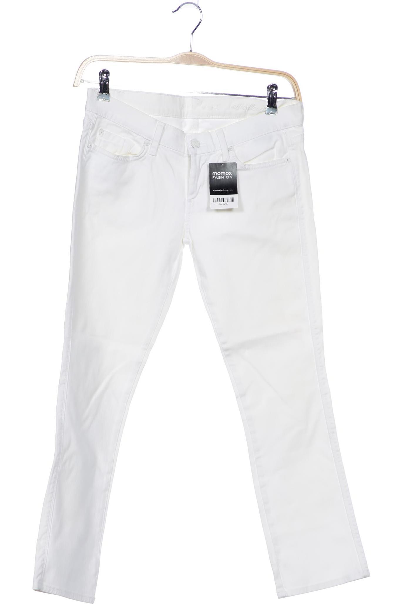 

7 for all mankind Damen Jeans, weiß, Gr. 28