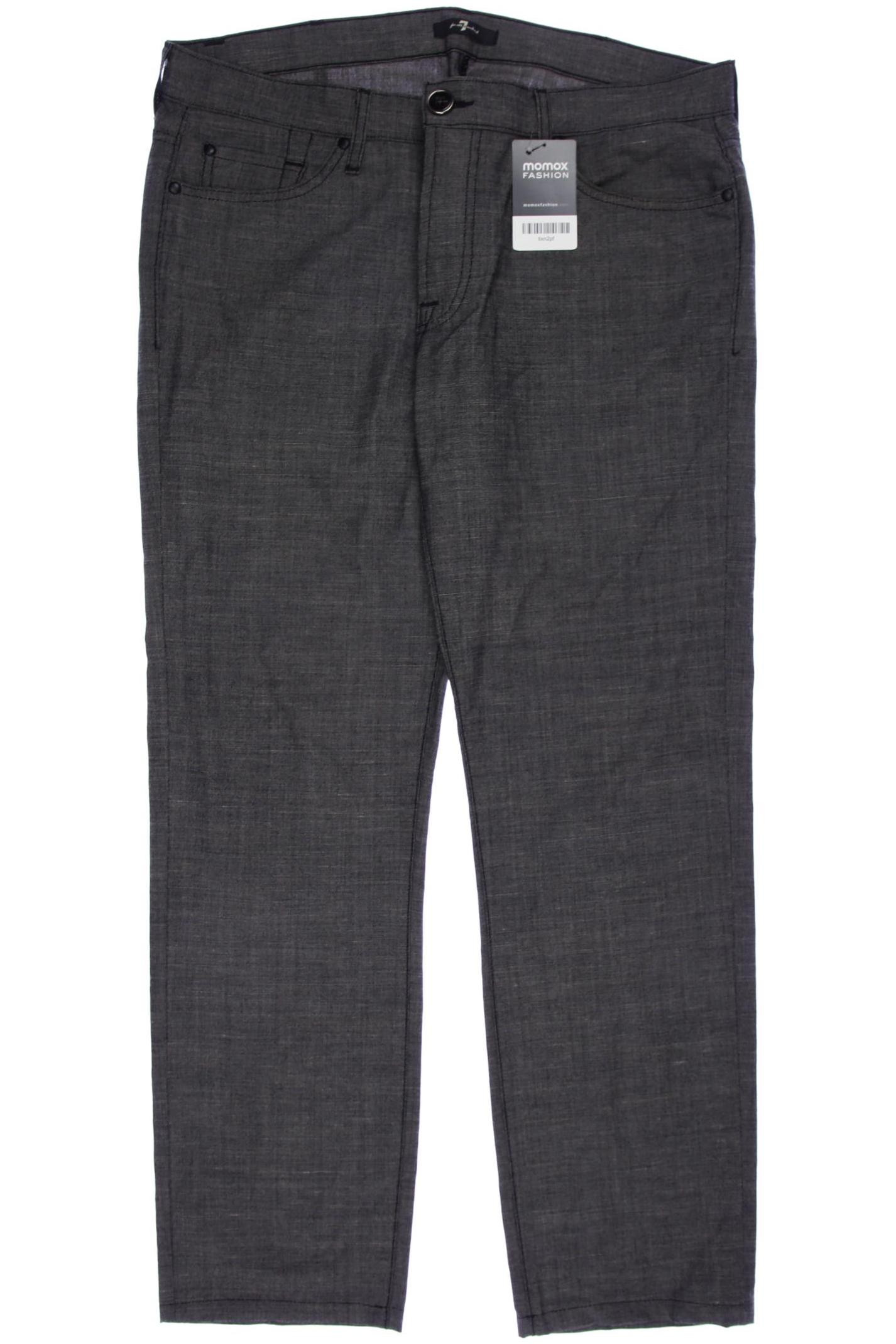 

7 for all mankind Herren Stoffhose, grau, Gr. 36