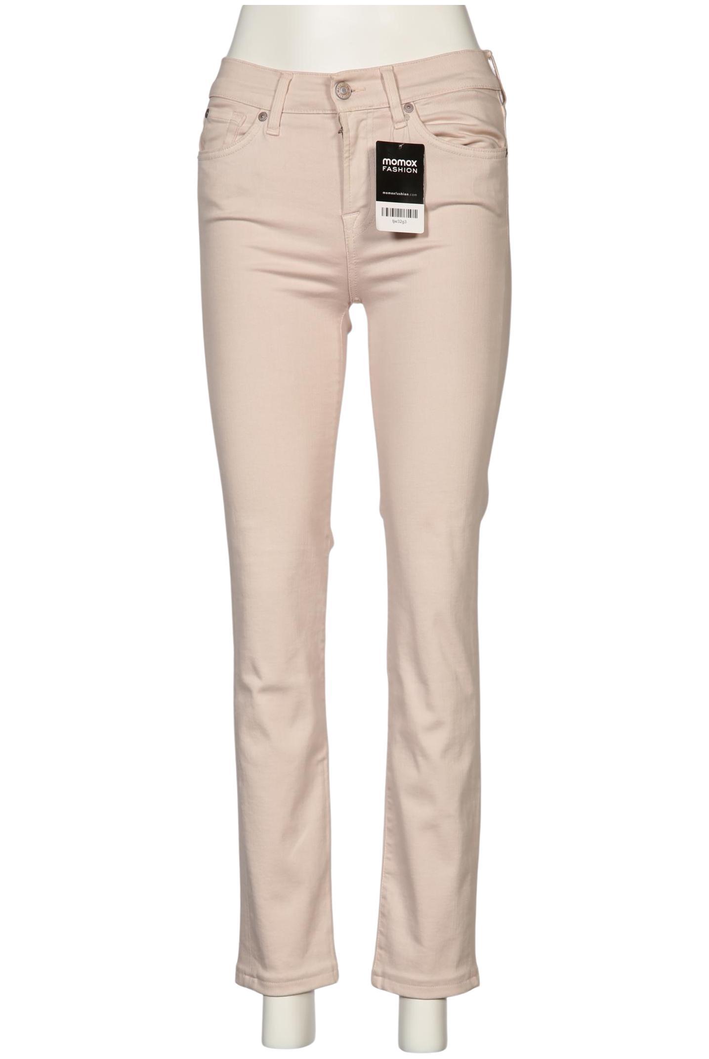 

7 for all mankind Damen Jeans, pink, Gr. 27