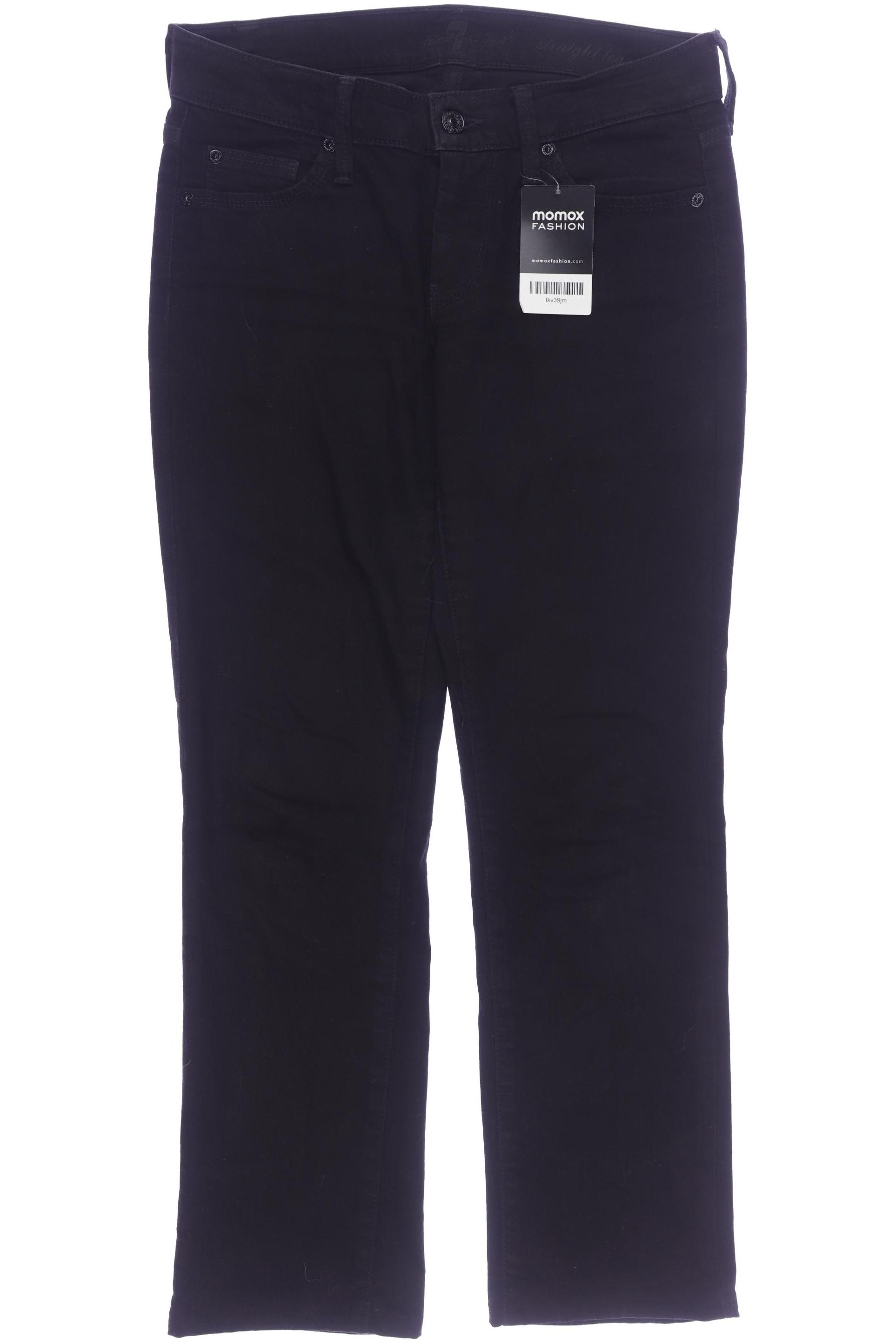 

7 for all mankind Damen Jeans, schwarz, Gr. 26