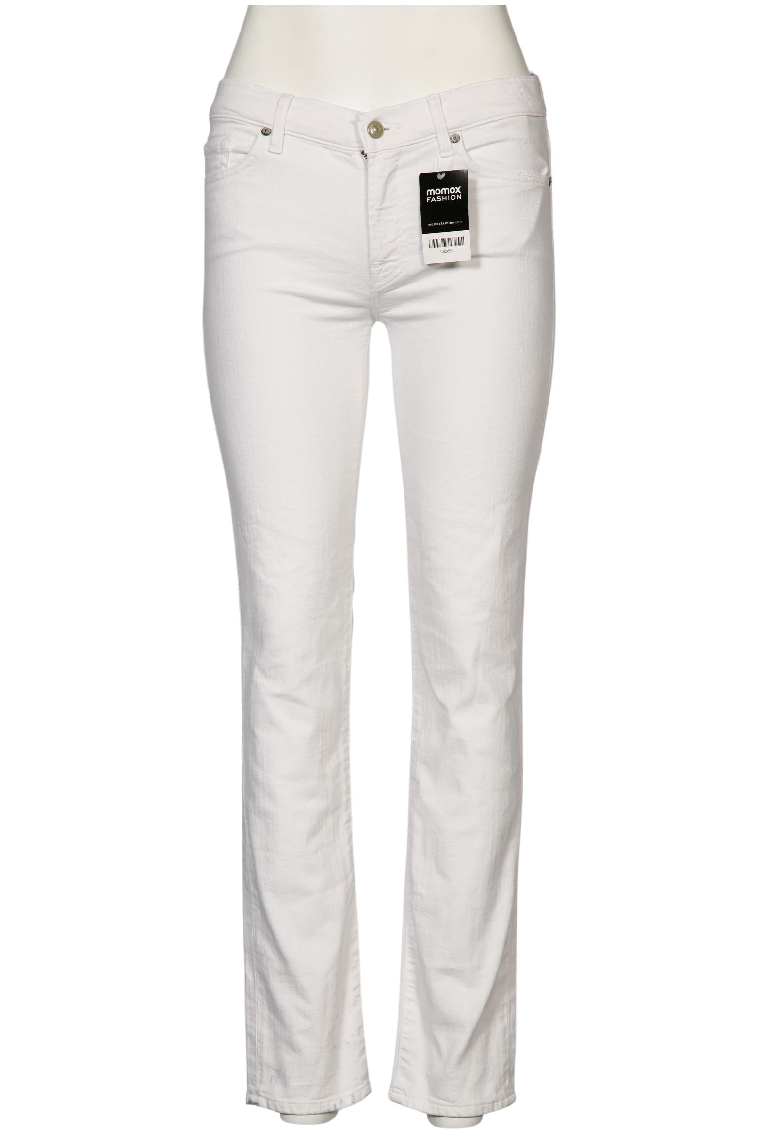 

7 for all mankind Damen Jeans, weiß, Gr. 32