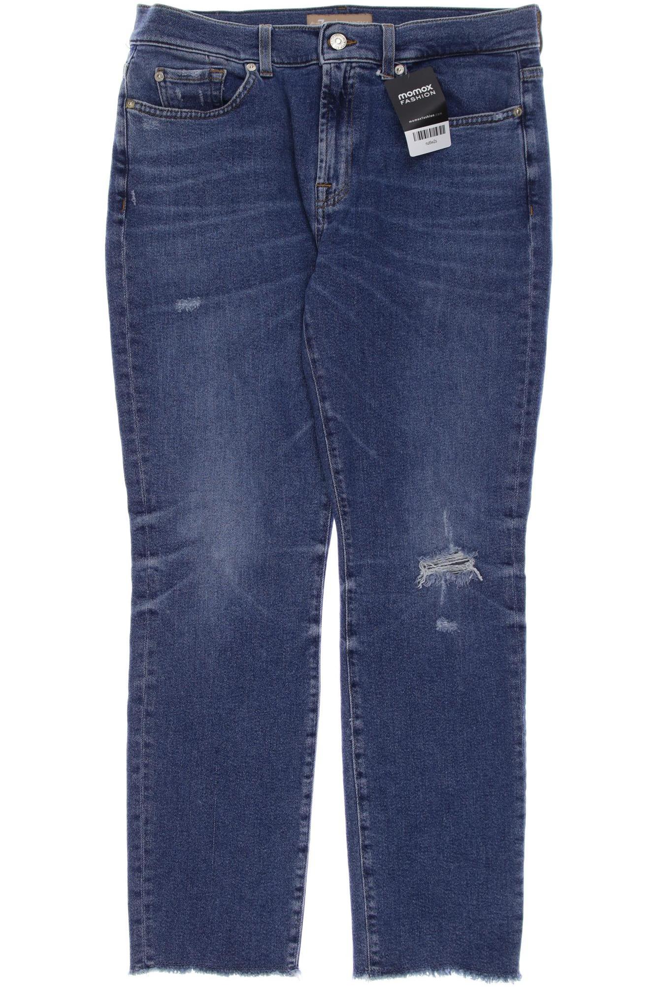 

7 for all mankind Damen Jeans, marineblau