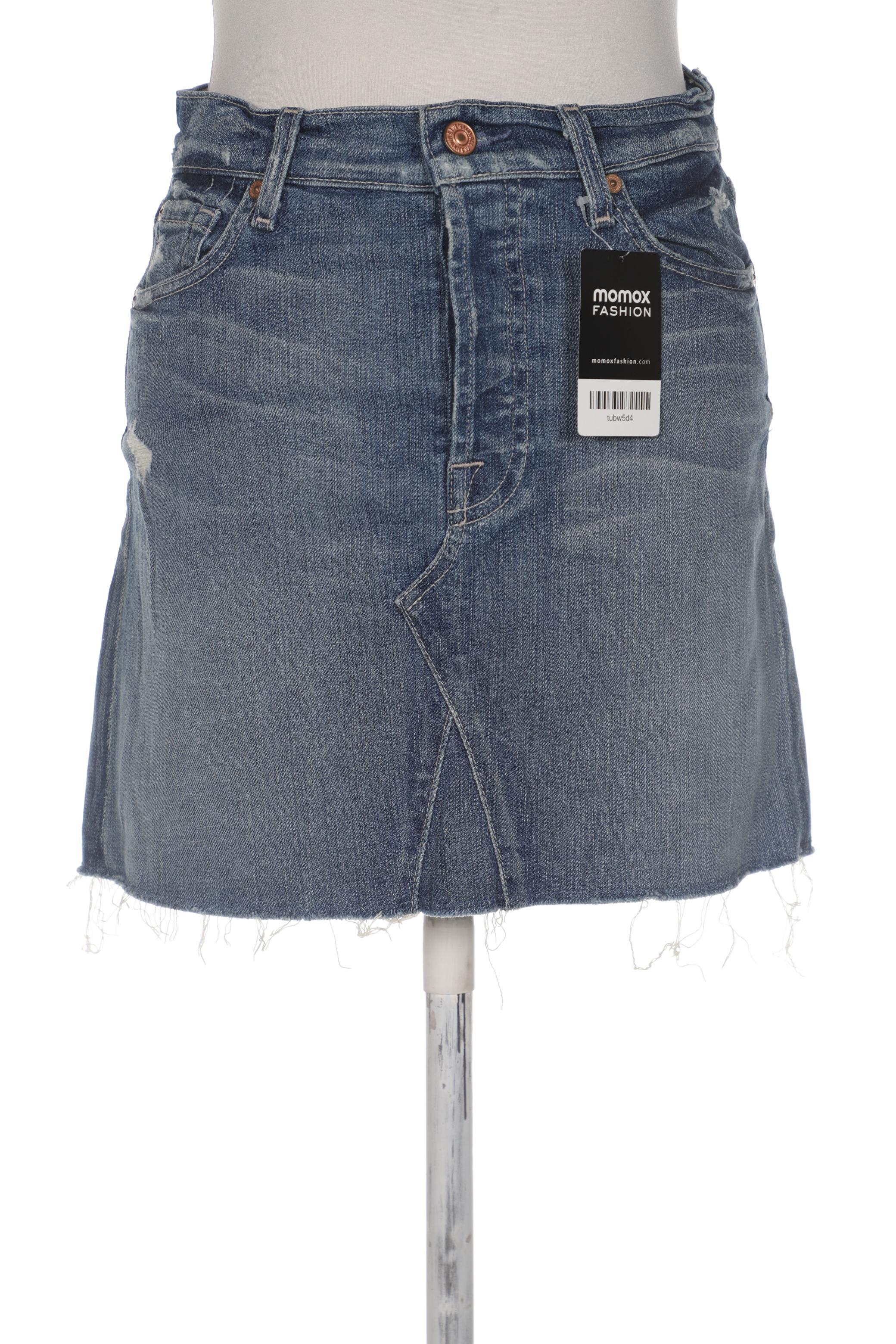 

7 for all mankind Damen Rock, blau