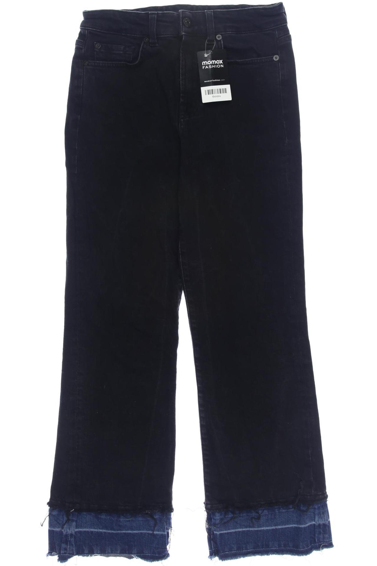 

7 for all mankind Damen Jeans, schwarz, Gr. 27