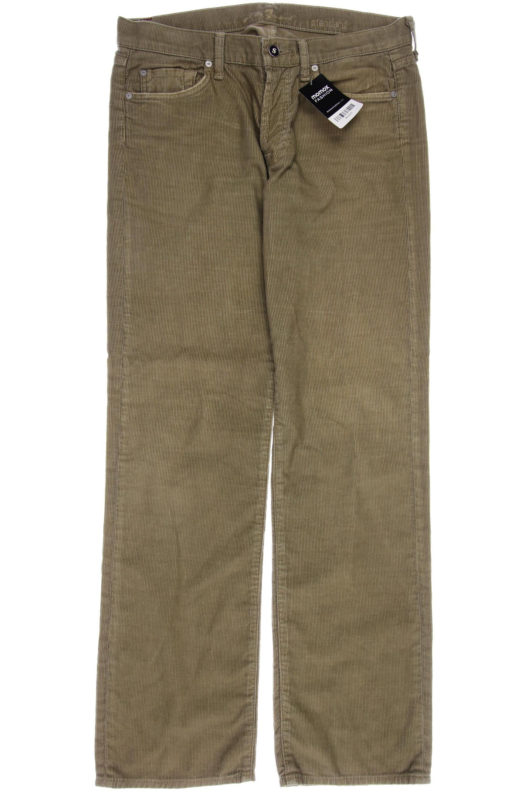 

7 for all mankind Herren Stoffhose, grün
