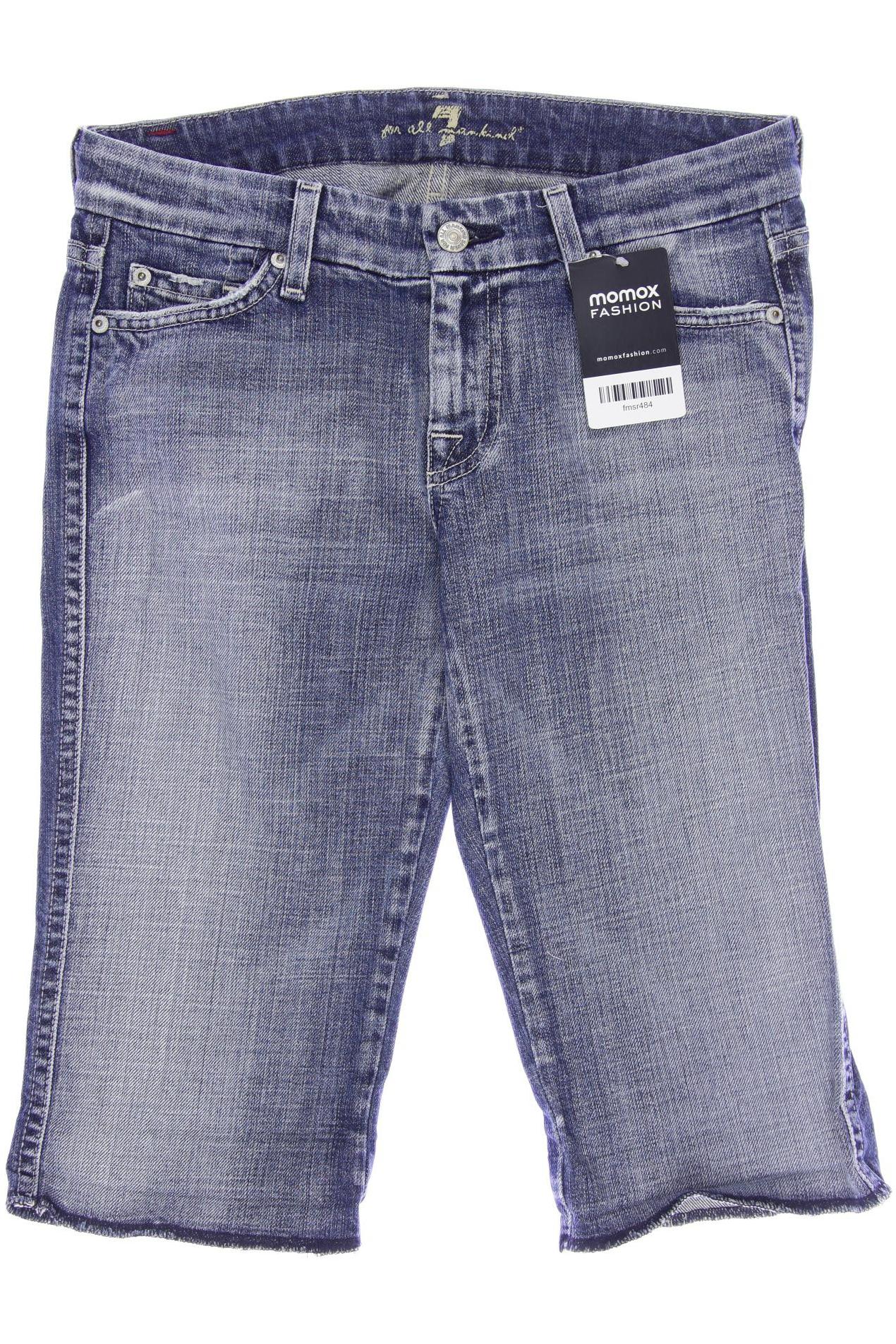 

7 for all mankind Damen Shorts, blau, Gr. 29