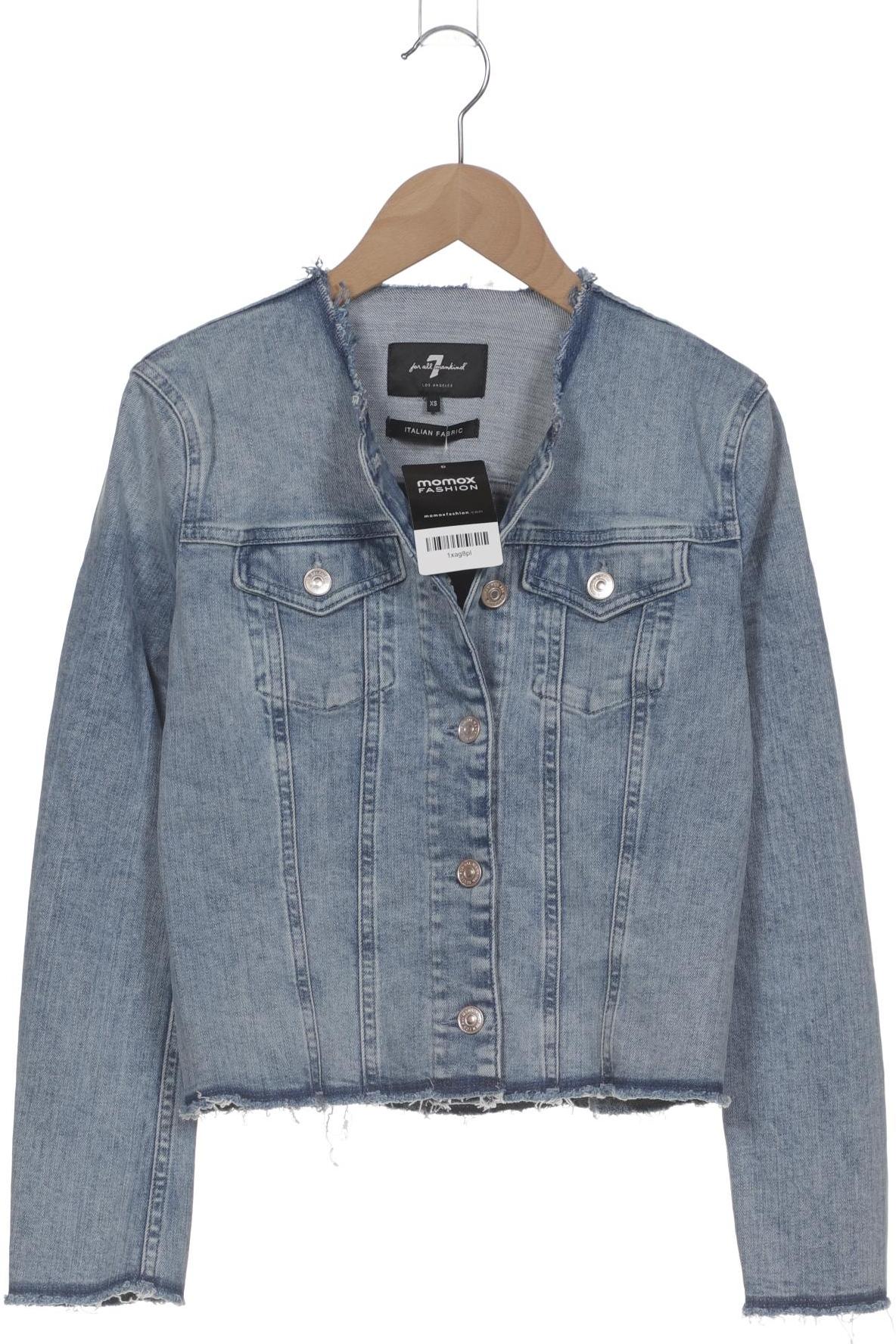 

7 for all mankind Damen Jacke, blau, Gr. 34