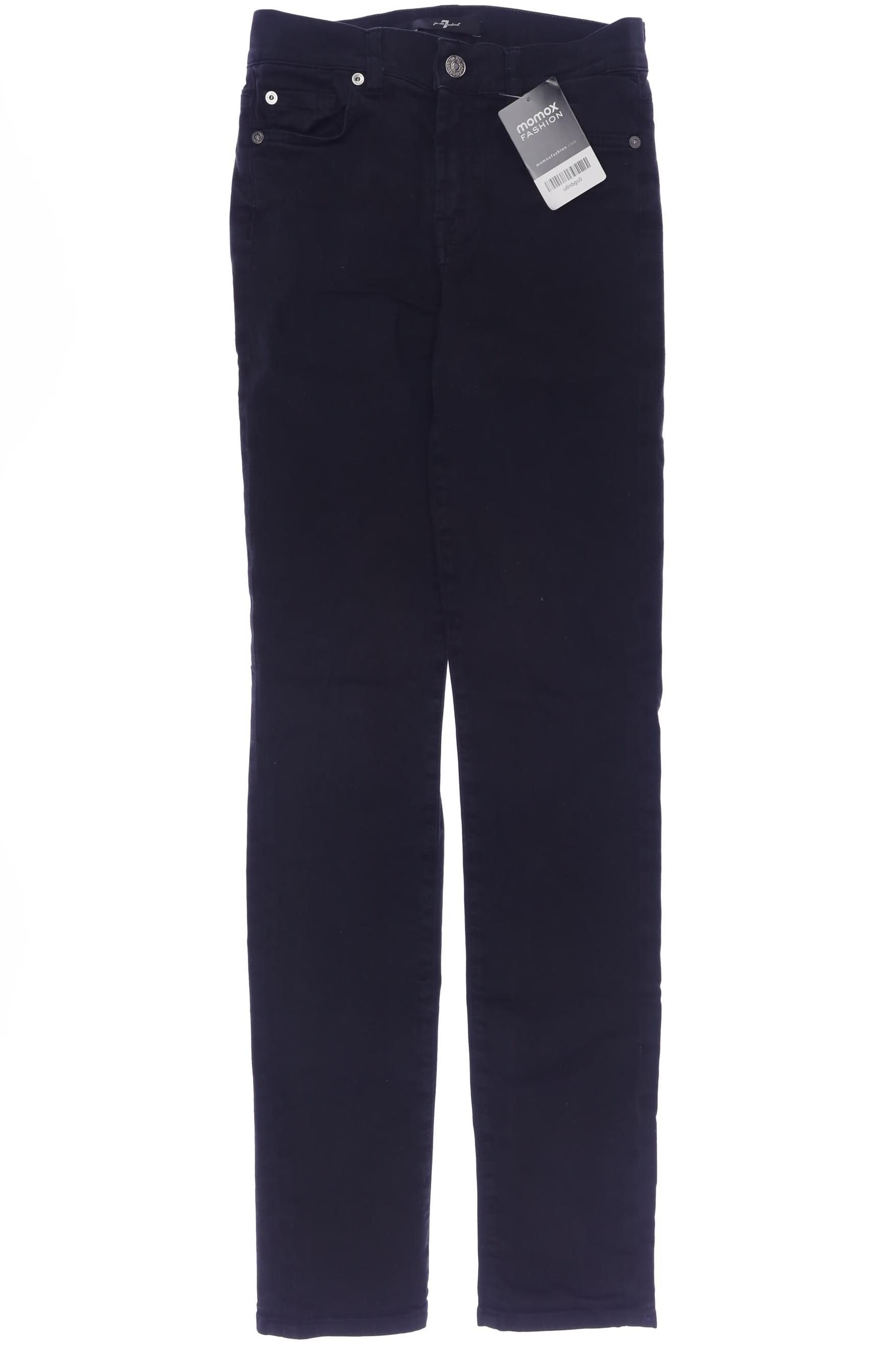 

7 for all mankind Damen Stoffhose, schwarz, Gr. 26