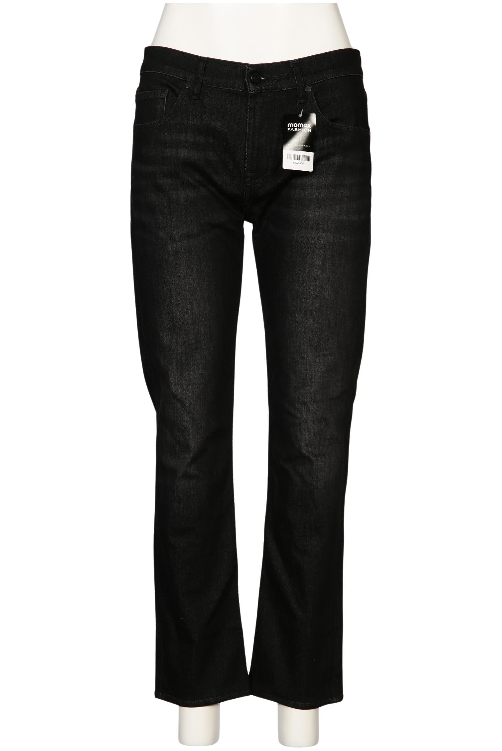 

7 for all mankind Damen Jeans, schwarz, Gr. 33