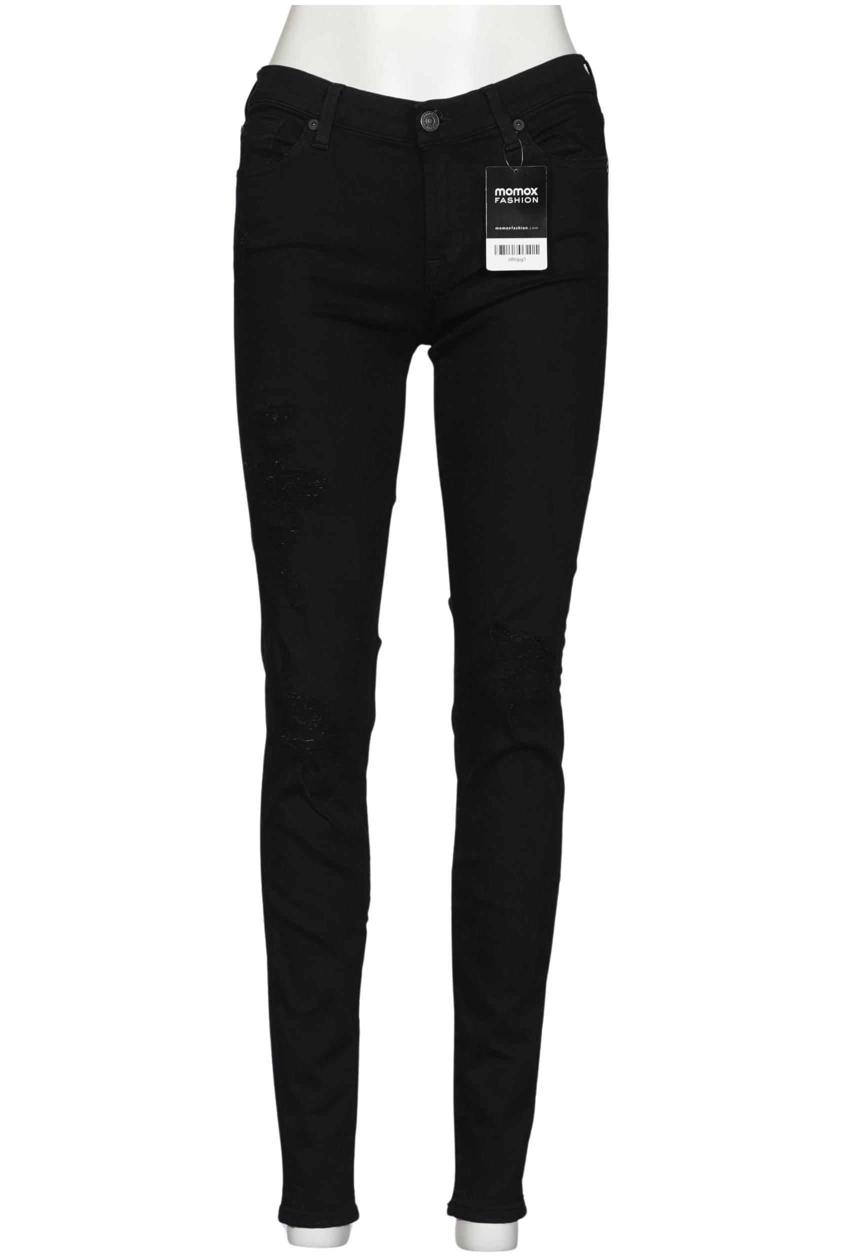 

7 for all mankind Damen Jeans, schwarz, Gr. 28