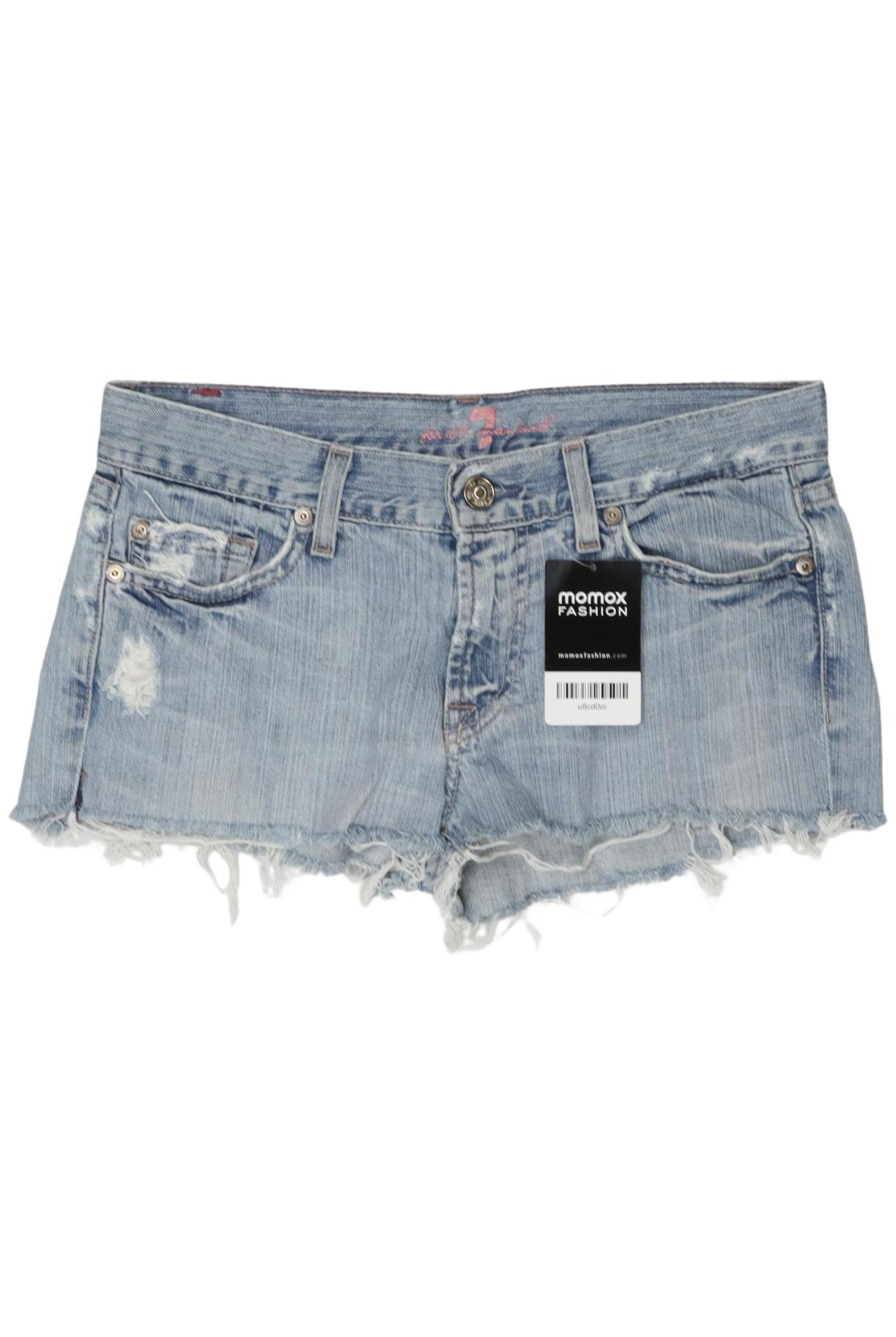 

7 for all mankind Damen Shorts, hellblau, Gr. 28