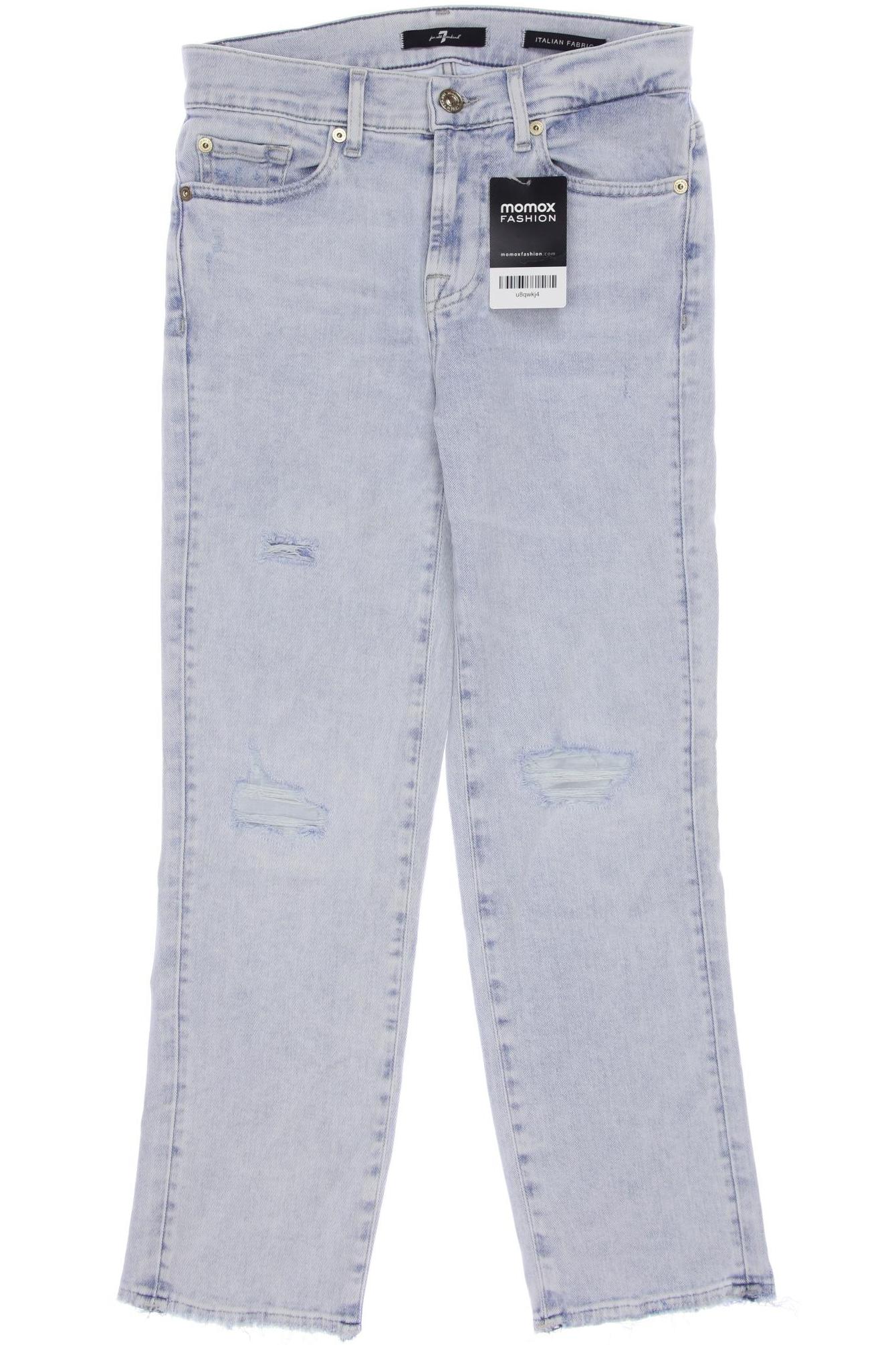 

7 for all mankind Damen Jeans, hellblau, Gr. 25