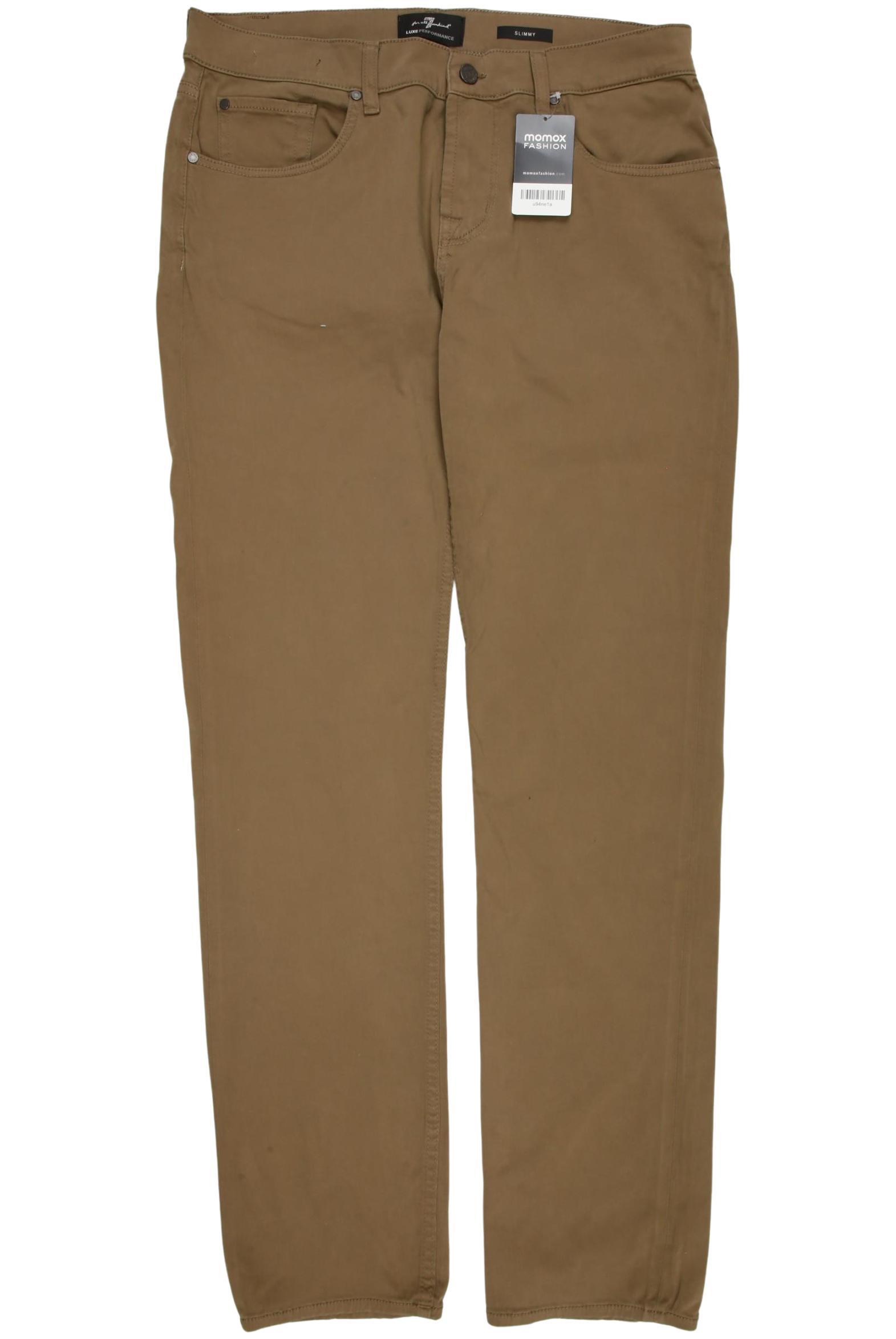 

7 for all mankind Herren Stoffhose, beige, Gr. 33