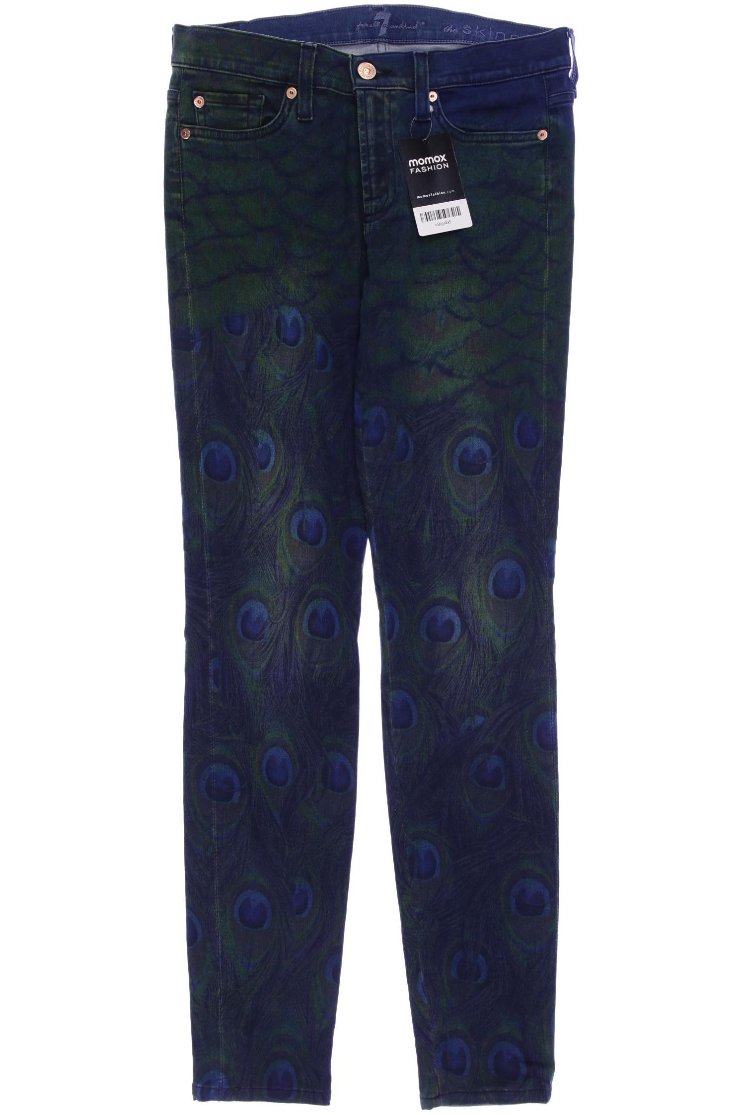 

7 for all mankind Damen Jeans, grün