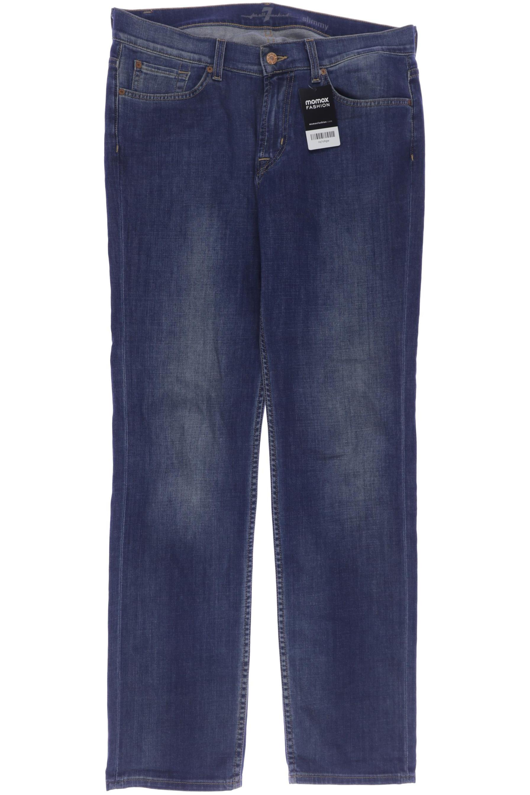 

7 for all mankind Herren Jeans, blau, Gr. 52