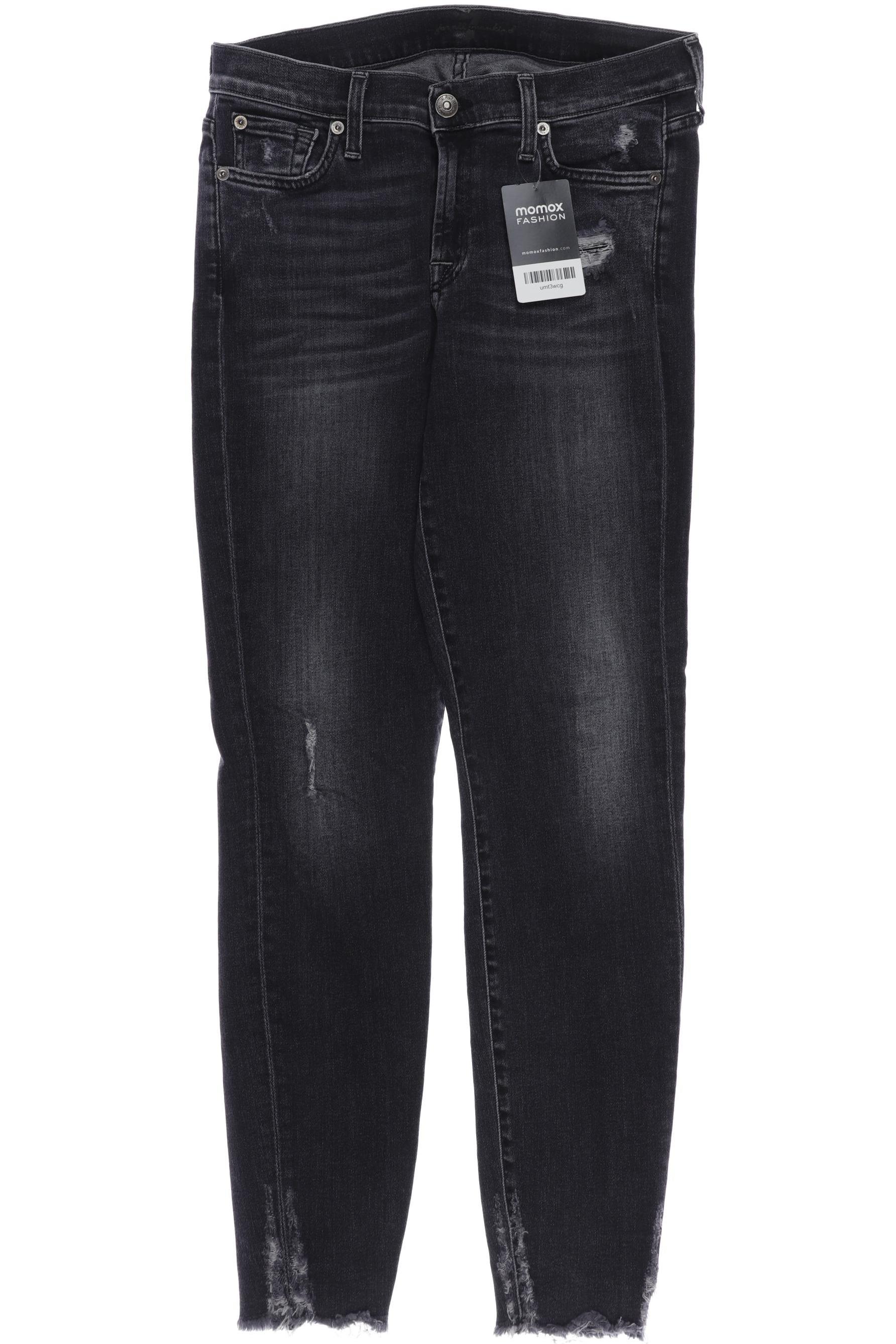 

7 for all mankind Damen Jeans, schwarz, Gr. 27