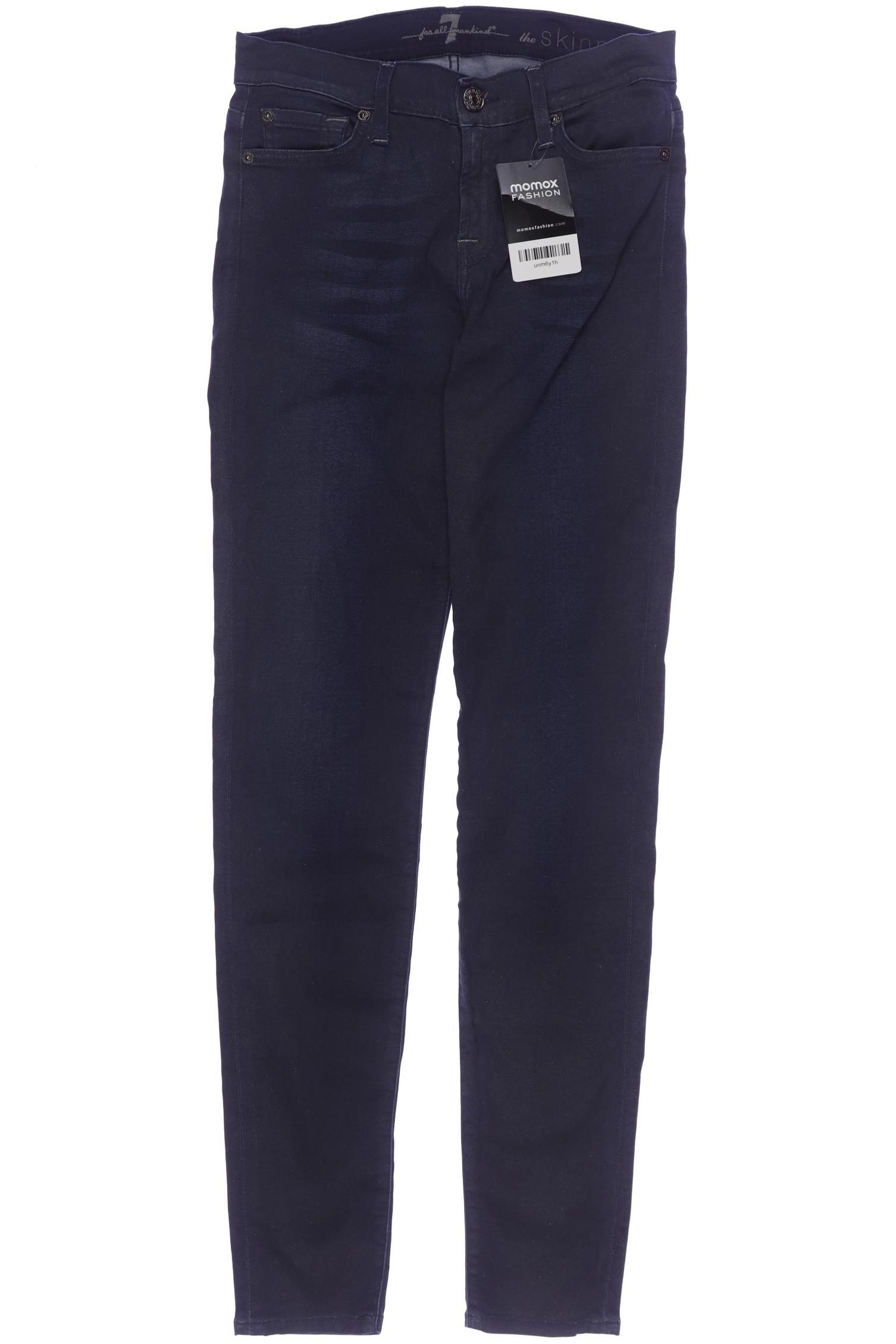 

7 for all mankind Damen Stoffhose, marineblau, Gr. 26