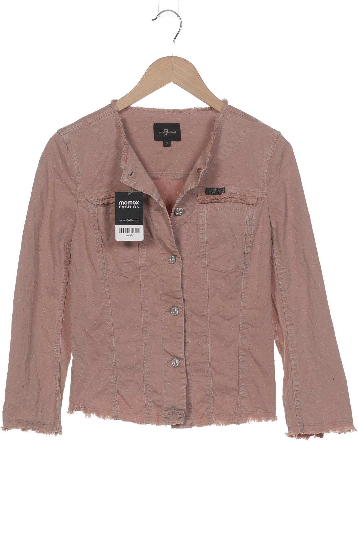 

7 for all mankind Damen Jacke, pink, Gr. 36