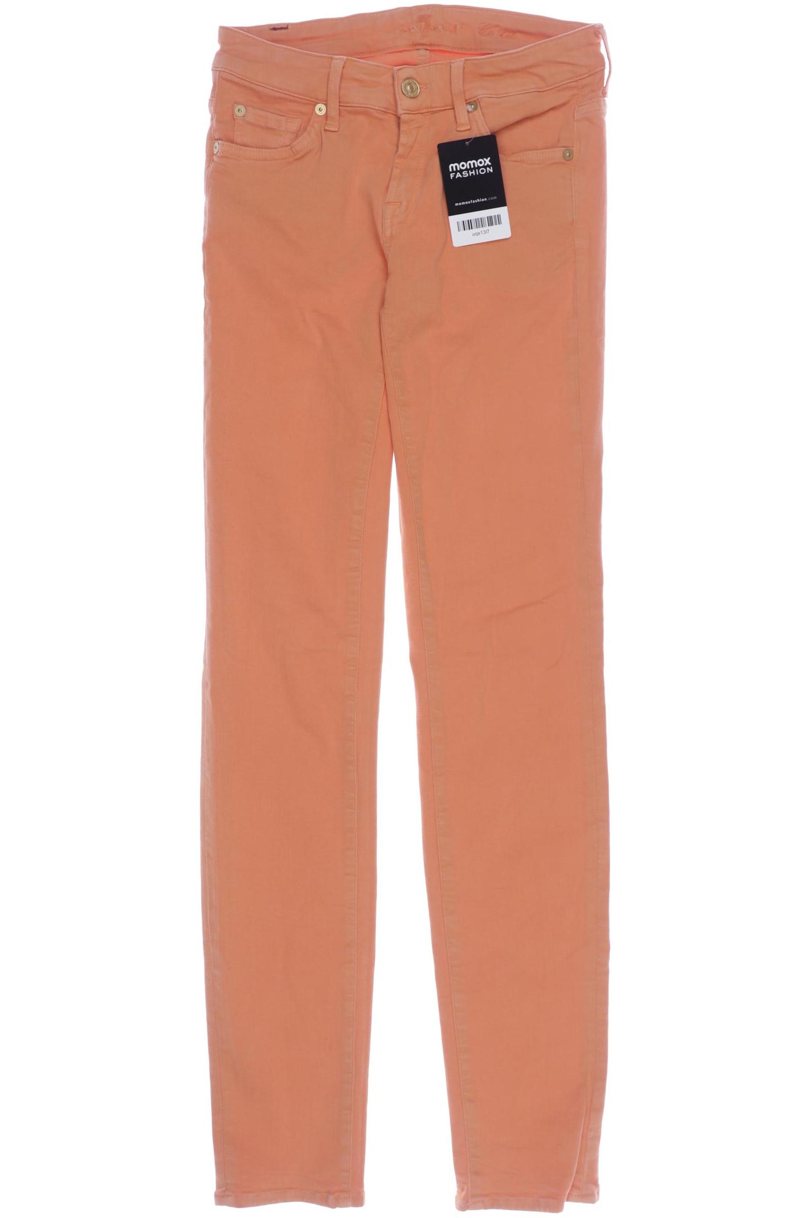 

7 for all mankind Damen Jeans, orange, Gr. 26