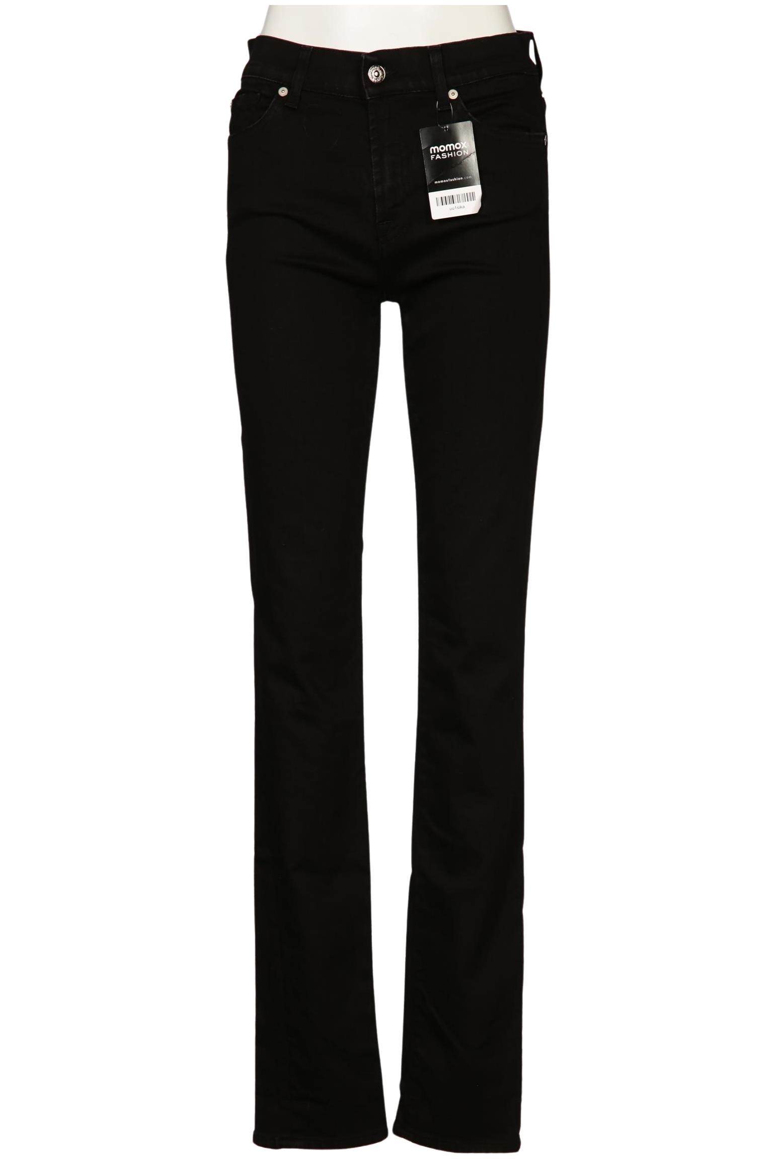 

7 for all mankind Damen Jeans, schwarz, Gr. 28