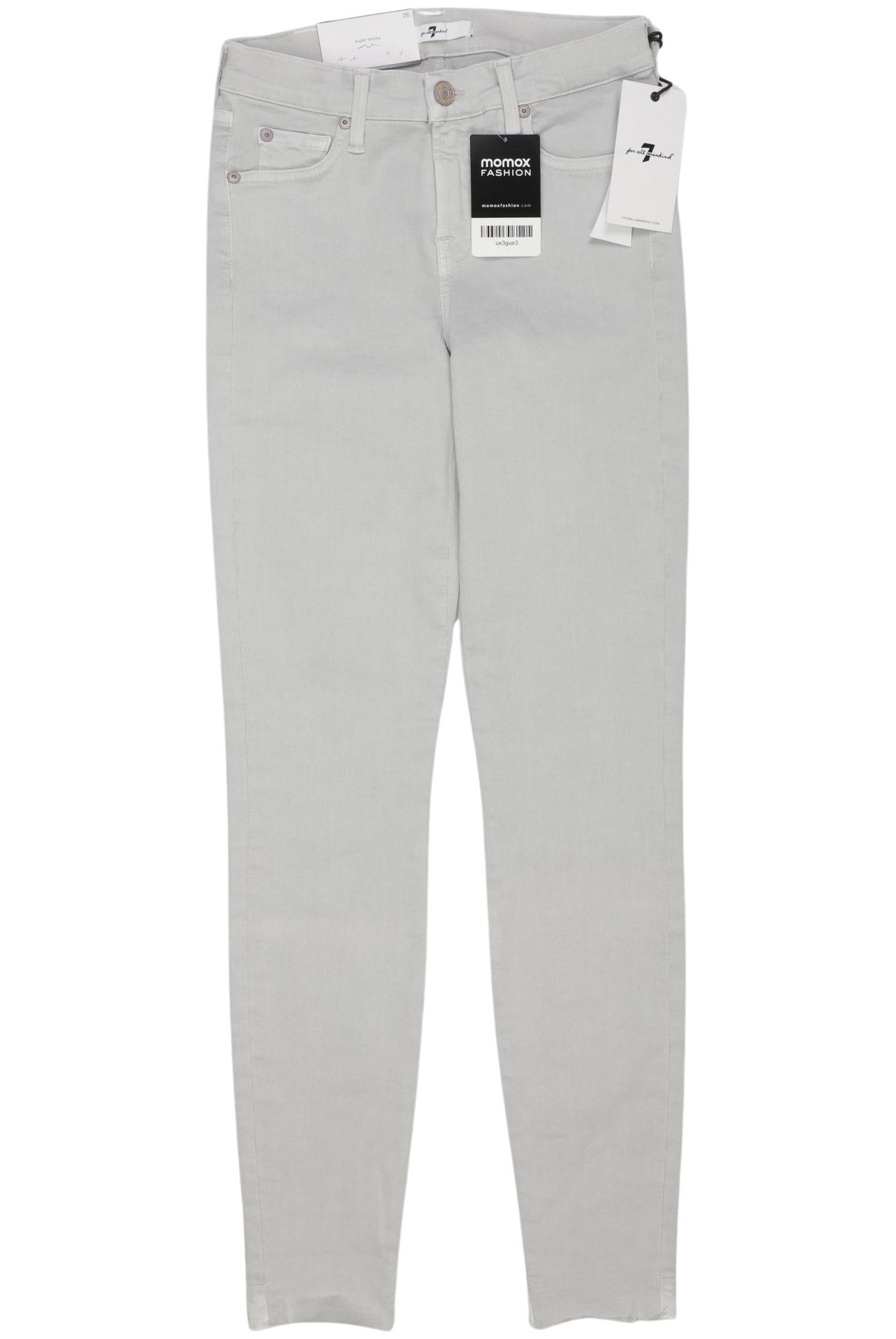 

7 for all mankind Damen Jeans, grau, Gr. 26