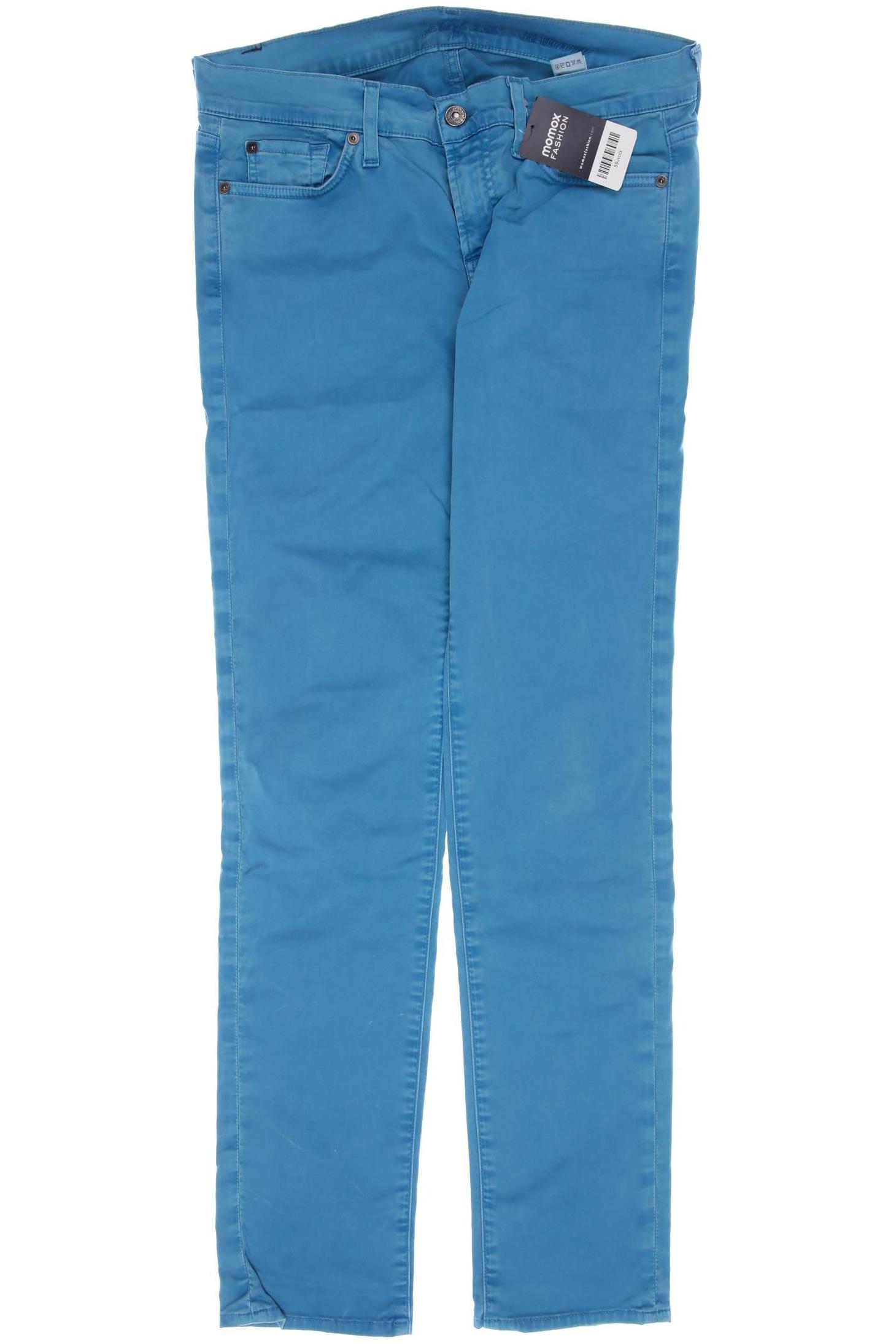 

7 for all mankind Damen Stoffhose, blau, Gr. 29
