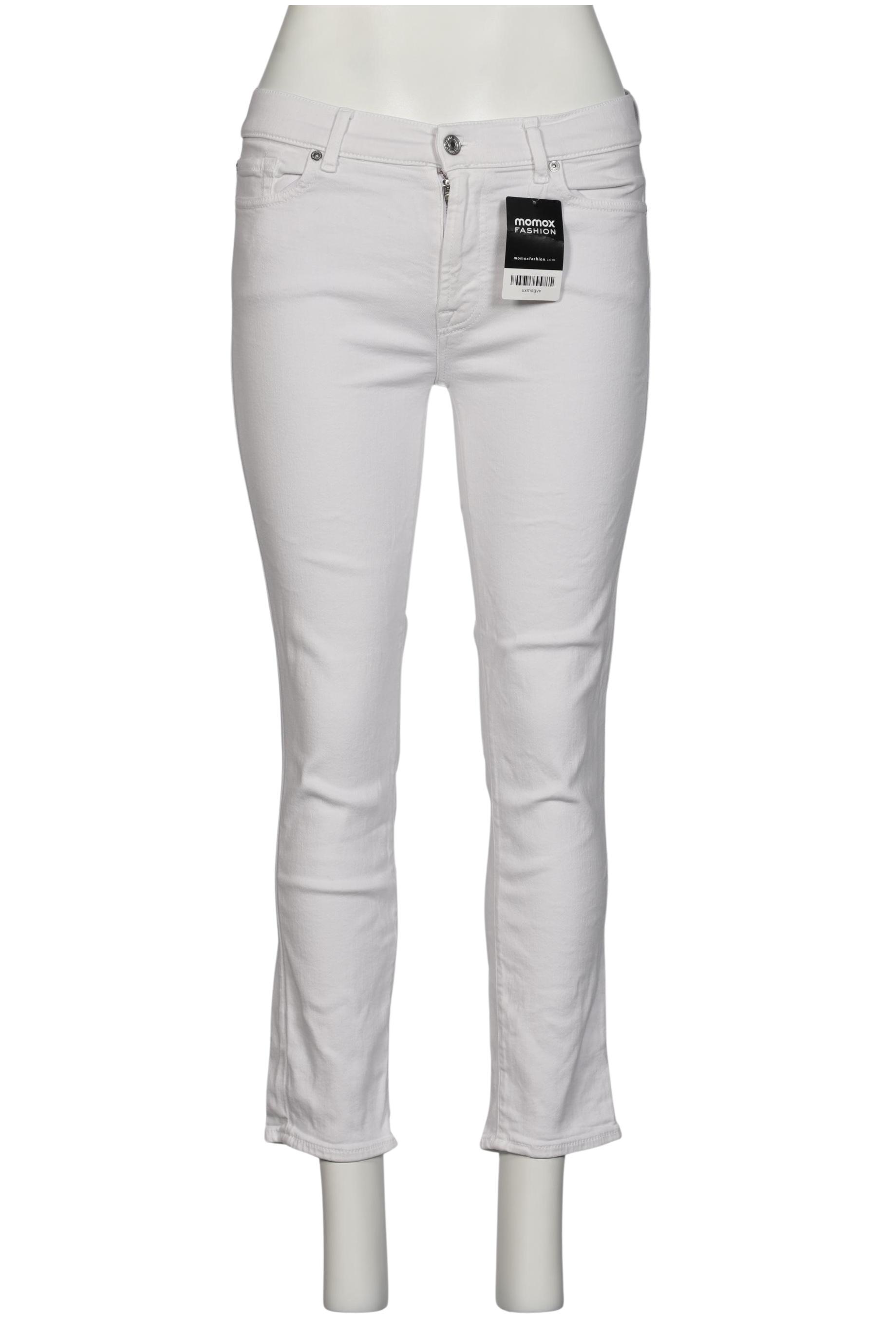 

7 for all mankind Damen Jeans, weiß, Gr. 31