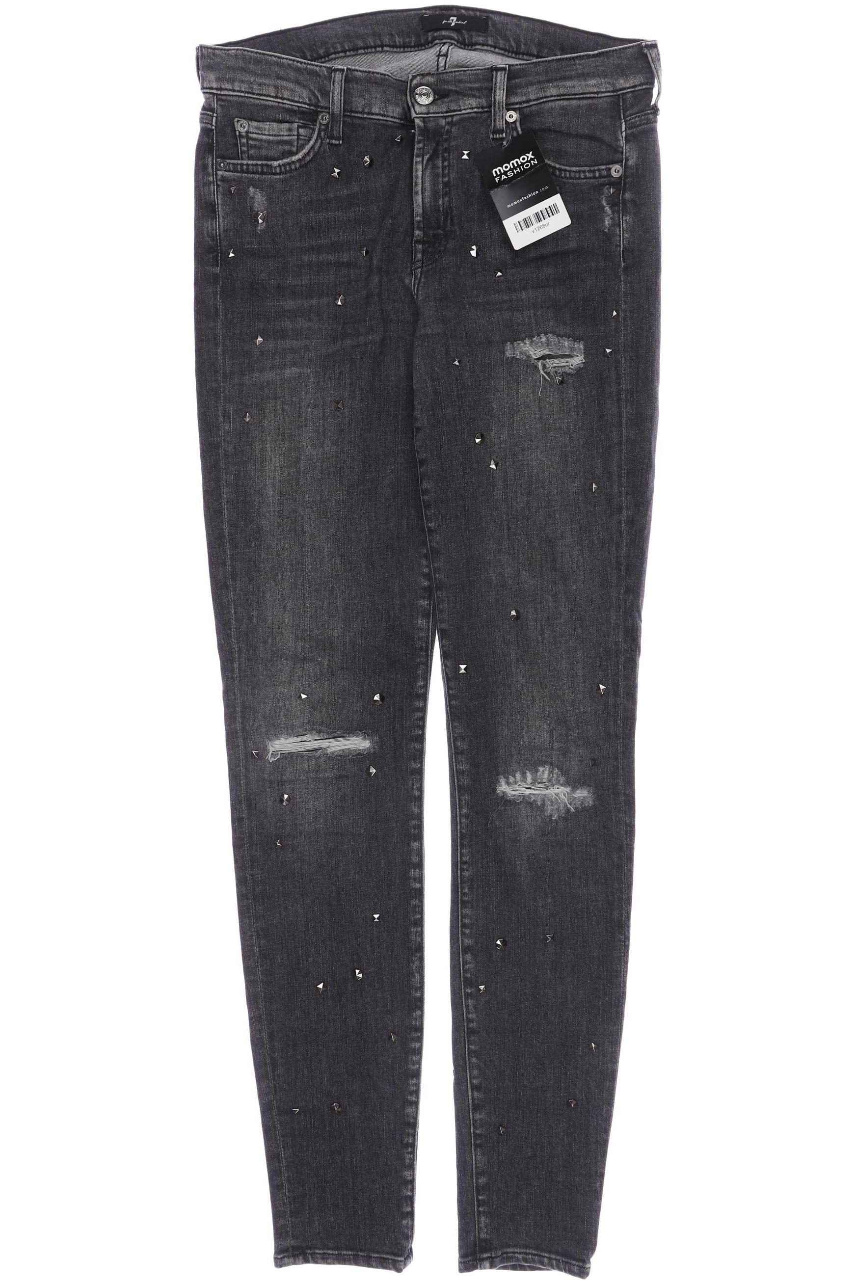 

7 for all mankind Damen Jeans, grau