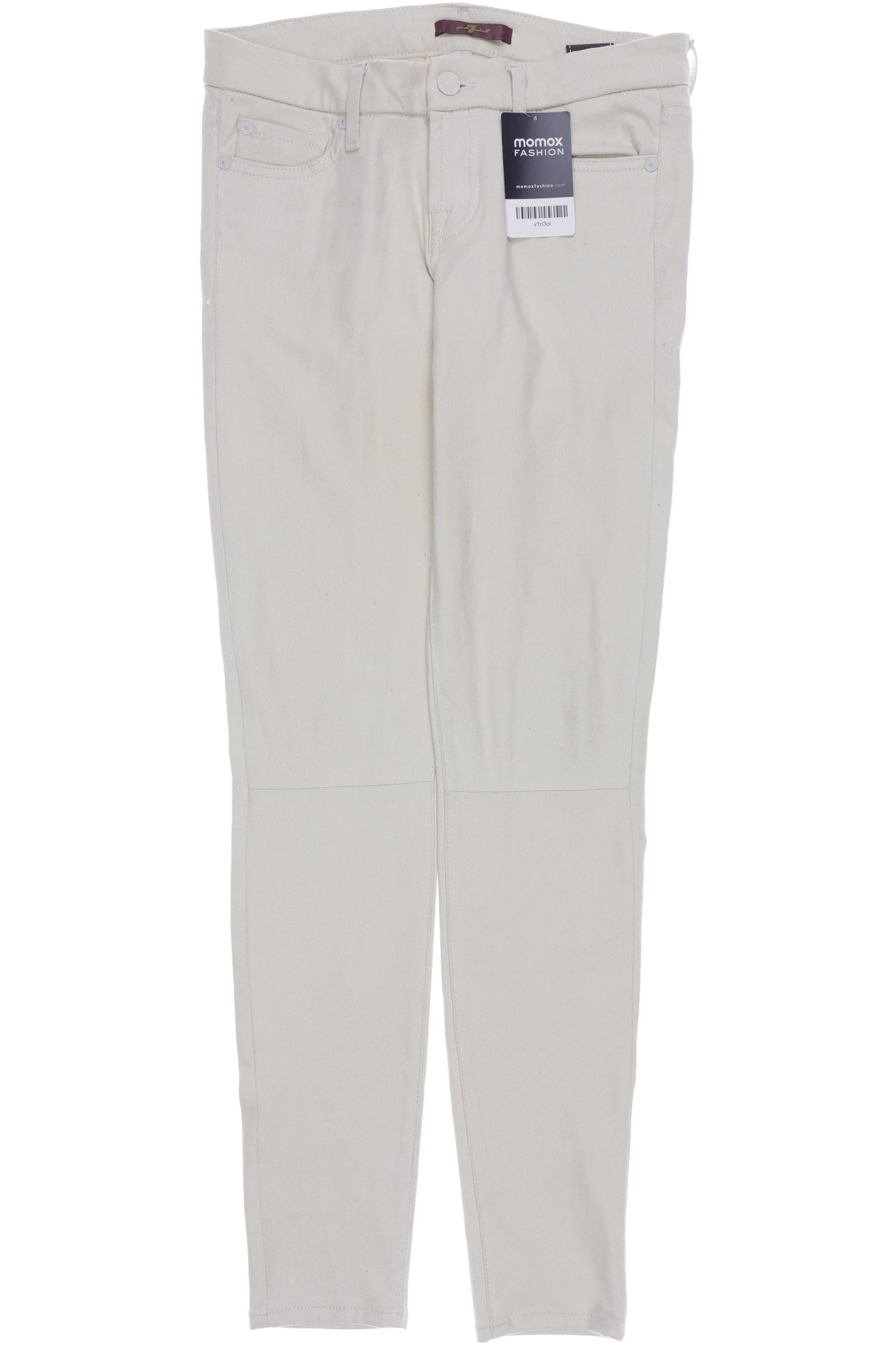 

7 for all mankind Damen Stoffhose, cremeweiß, Gr. 26
