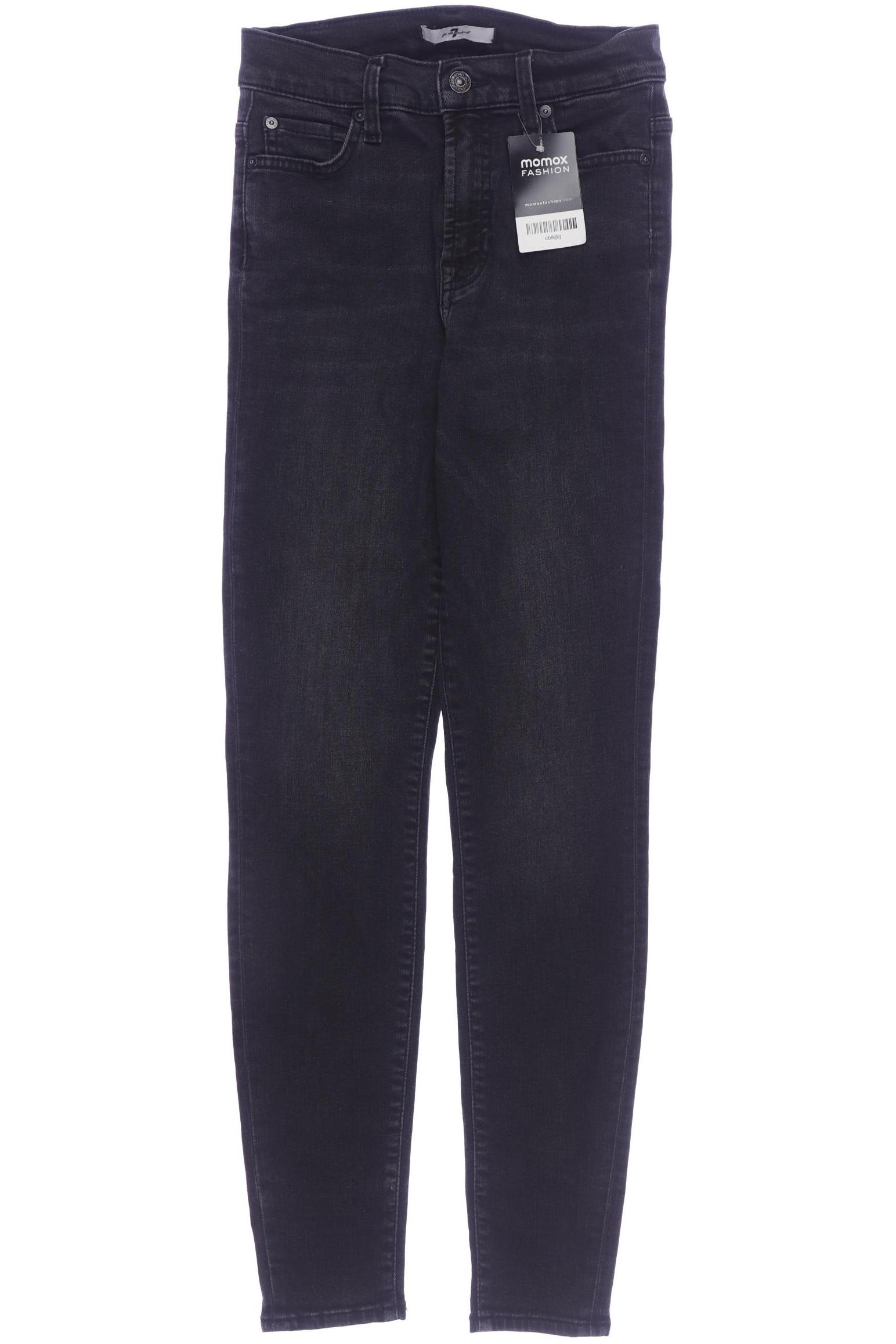 

7 for all mankind Damen Jeans, schwarz, Gr. 25