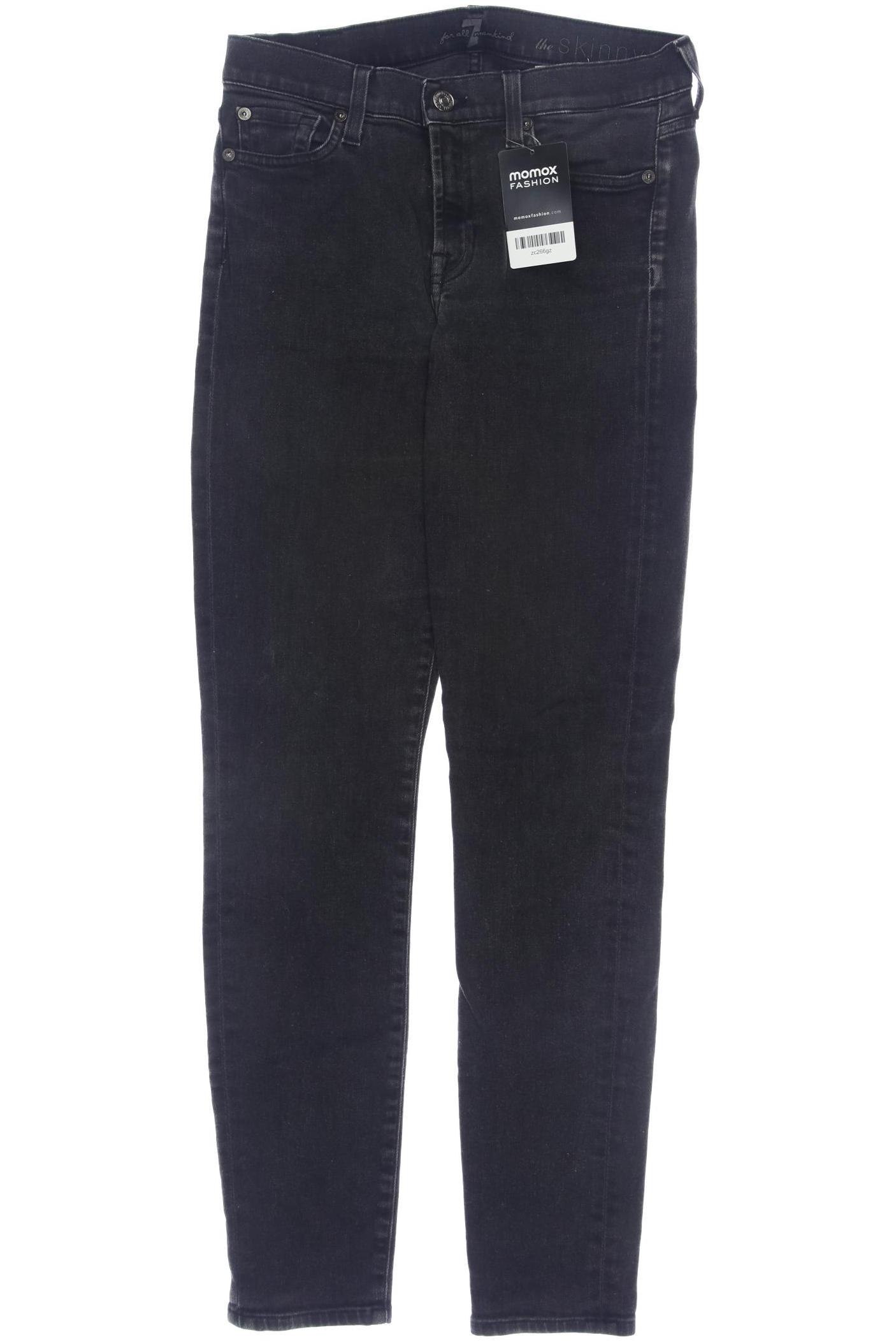 

7 for all mankind Damen Jeans, schwarz, Gr. 28