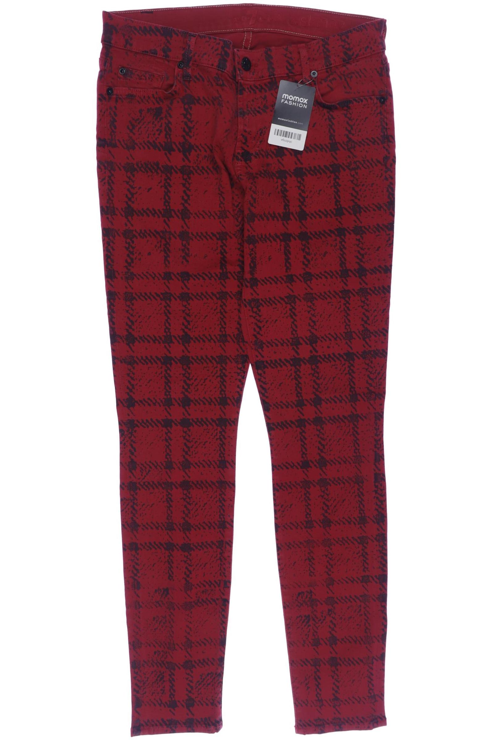 

7 for all mankind Damen Jeans, rot, Gr. 29