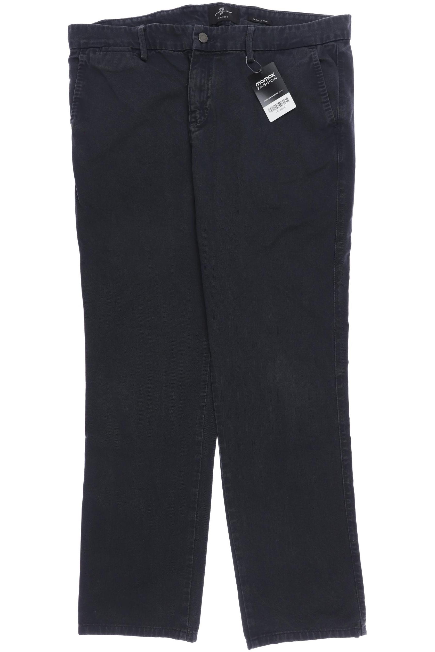 

7 for all mankind Herren Jeans, schwarz, Gr. 38