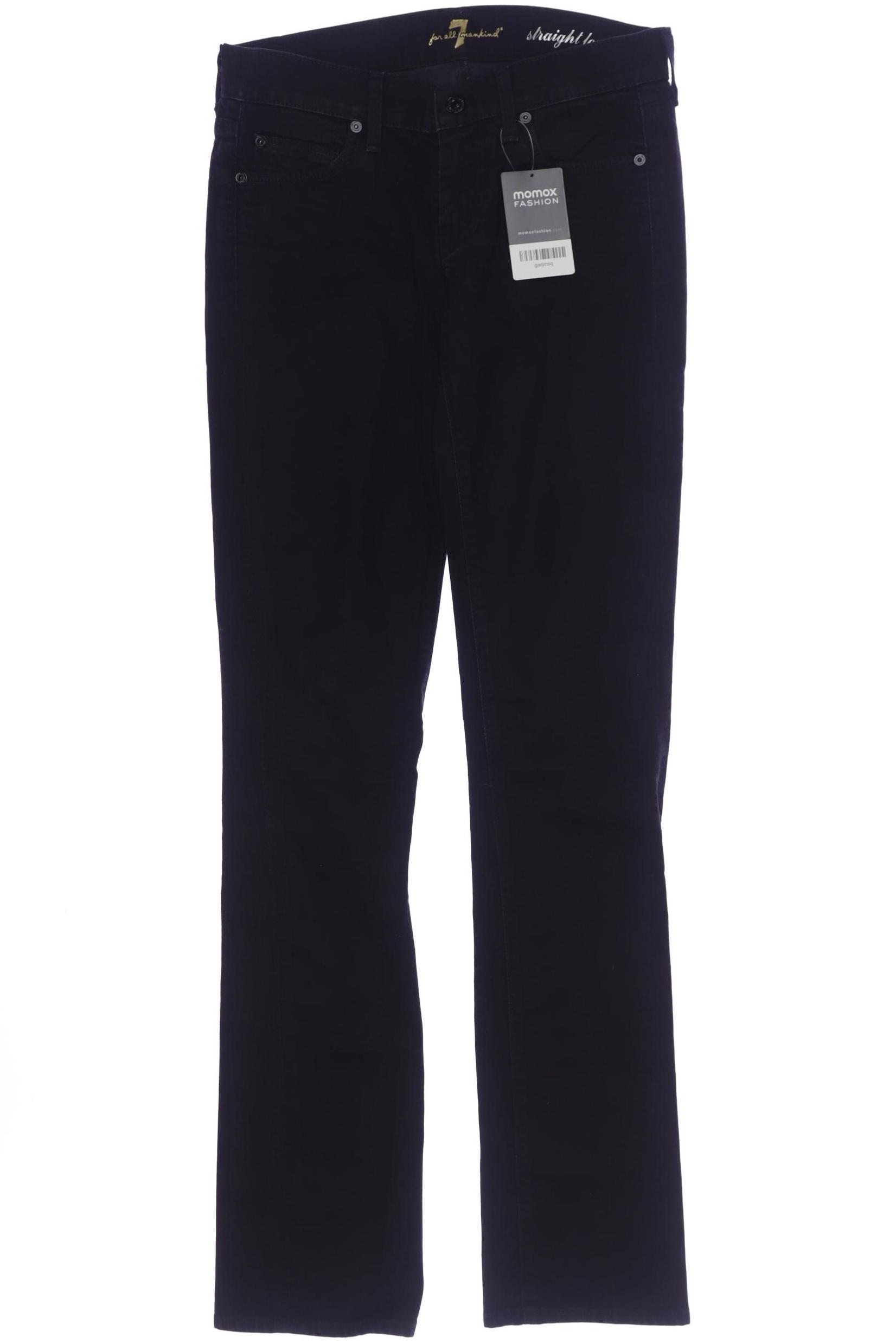 

7 for all mankind Damen Jeans, schwarz, Gr. 25