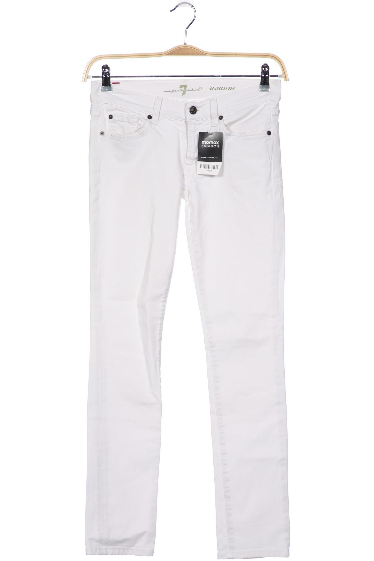 

7 for all mankind Damen Jeans, weiß