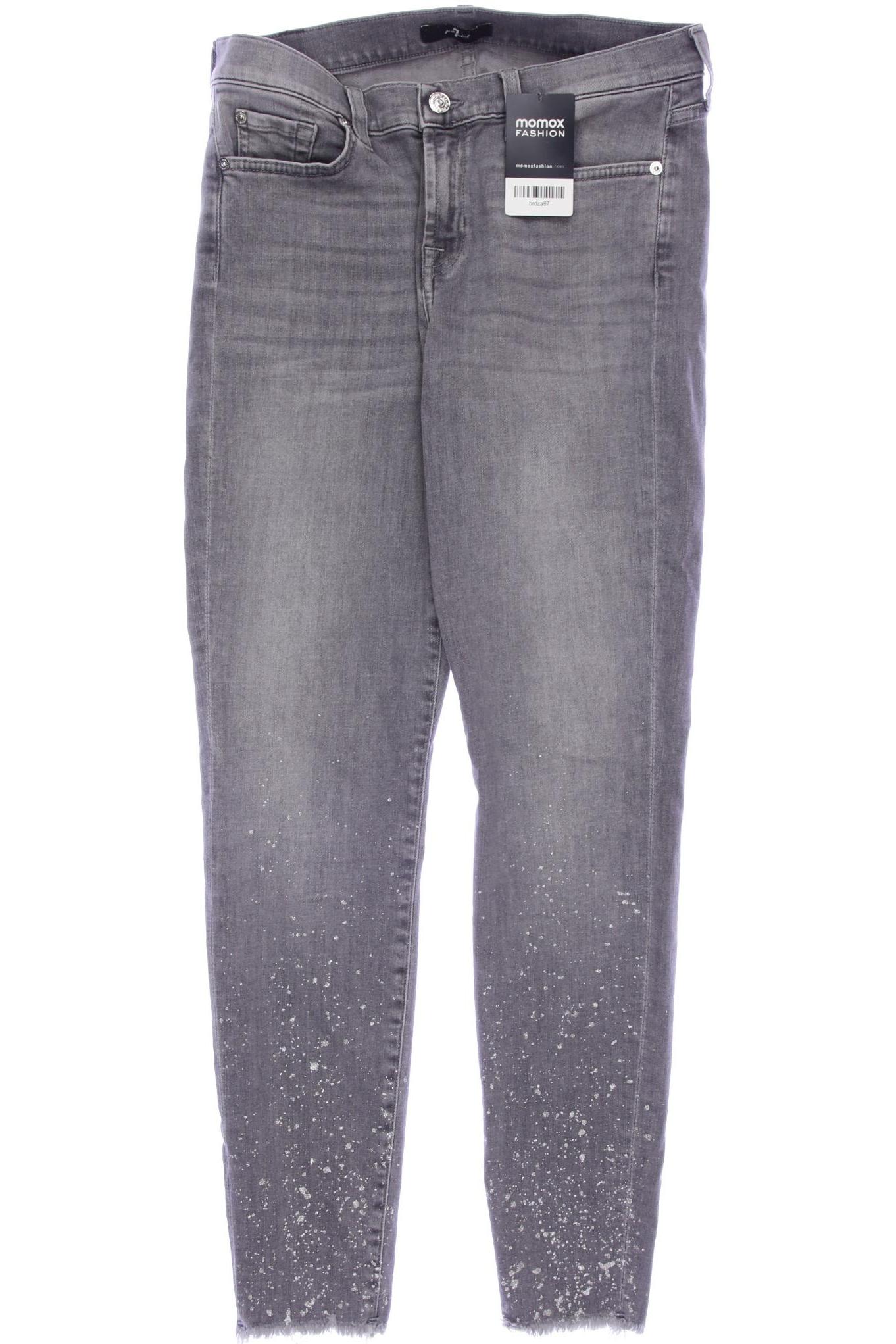 

7 for all mankind Damen Jeans, grau, Gr. 30