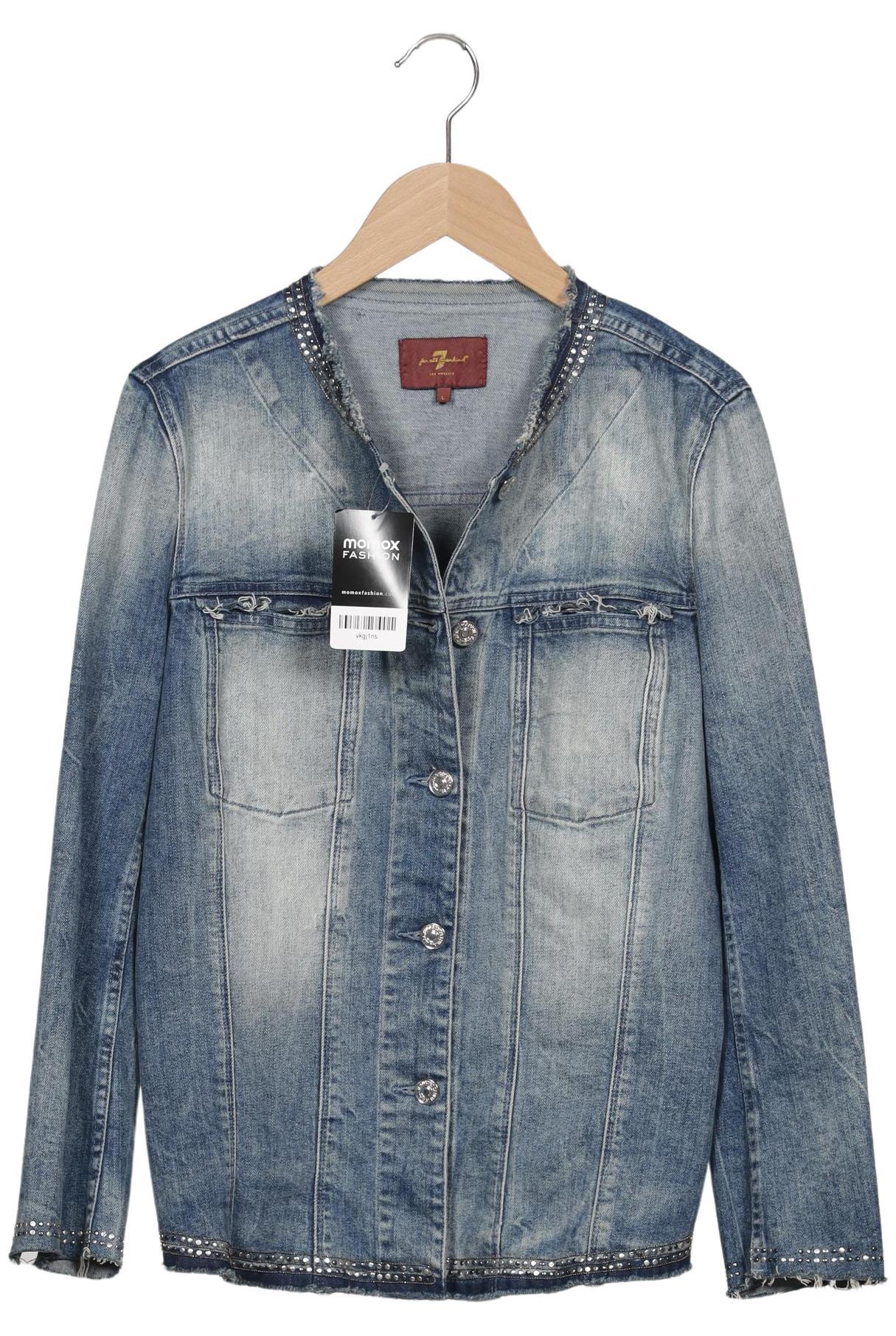 

7 for all mankind Damen Jacke, blau, Gr. 42