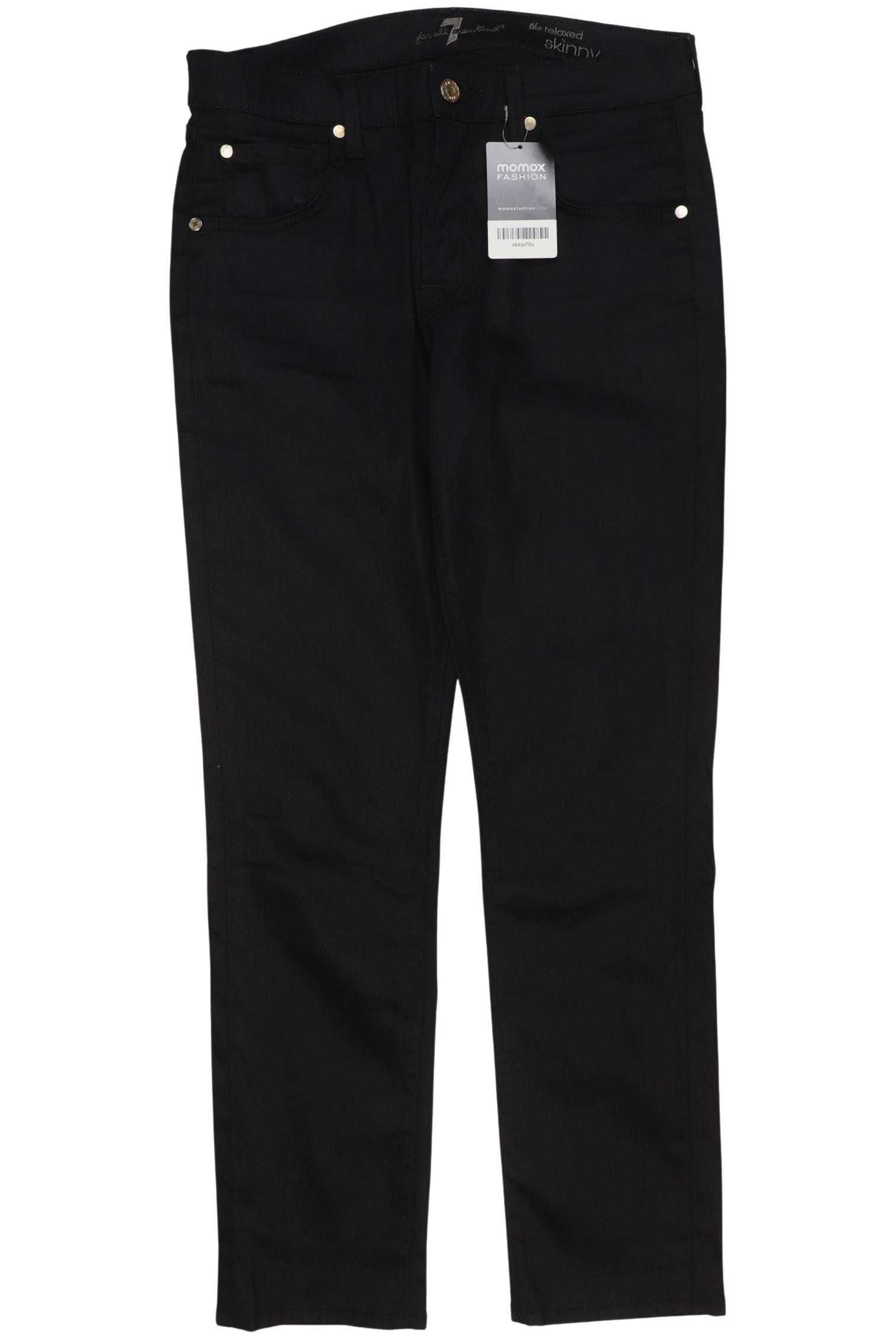 

7 for all mankind Damen Jeans, schwarz, Gr. 26
