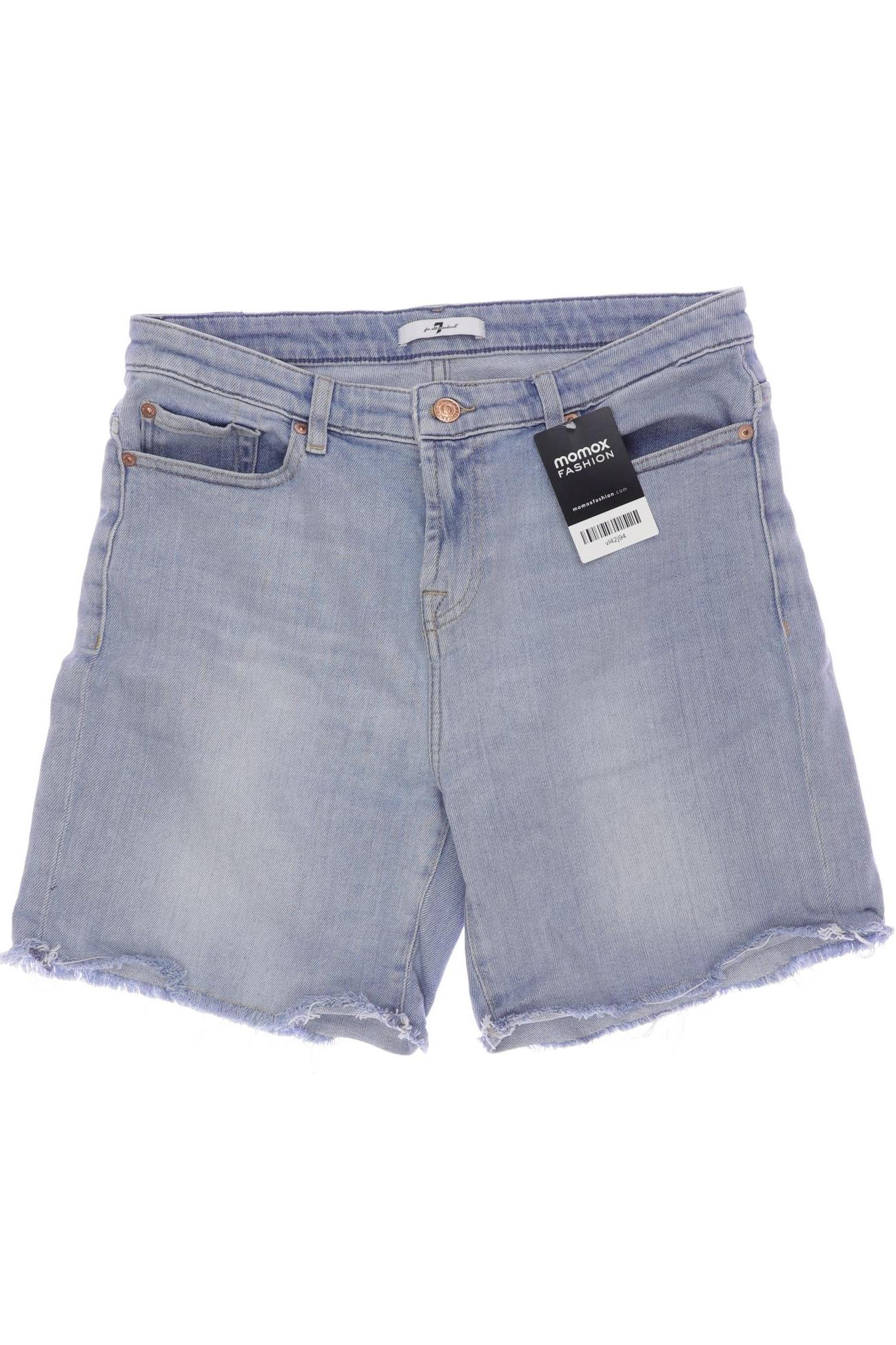 

7 for all mankind Damen Shorts, hellblau, Gr. 29