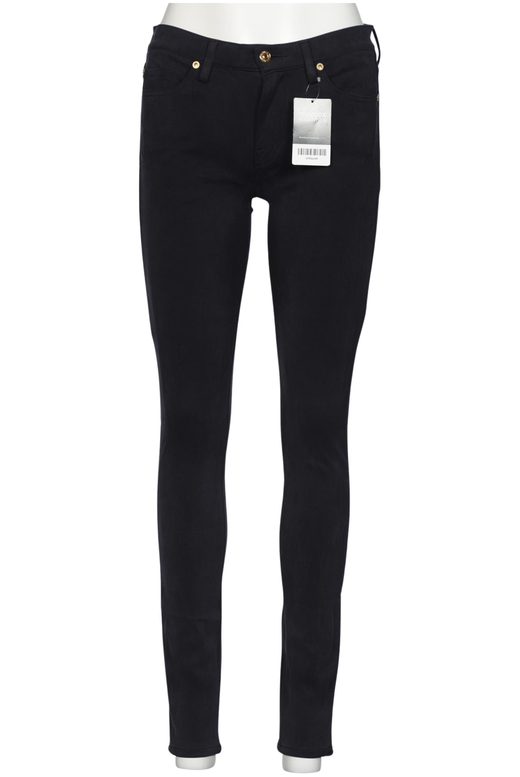 

7 for all mankind Damen Stoffhose, schwarz, Gr. 27