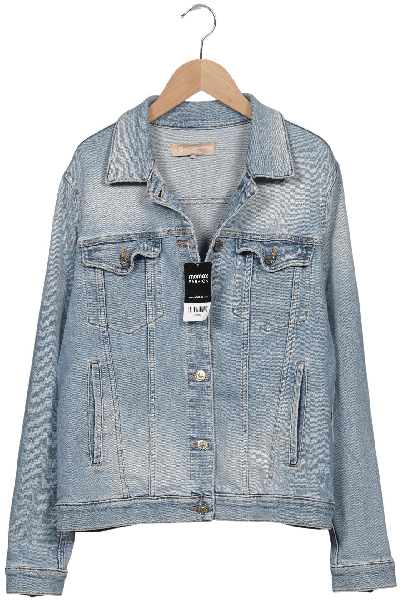 

7 for all mankind Damen Jacke, hellblau, Gr. 42