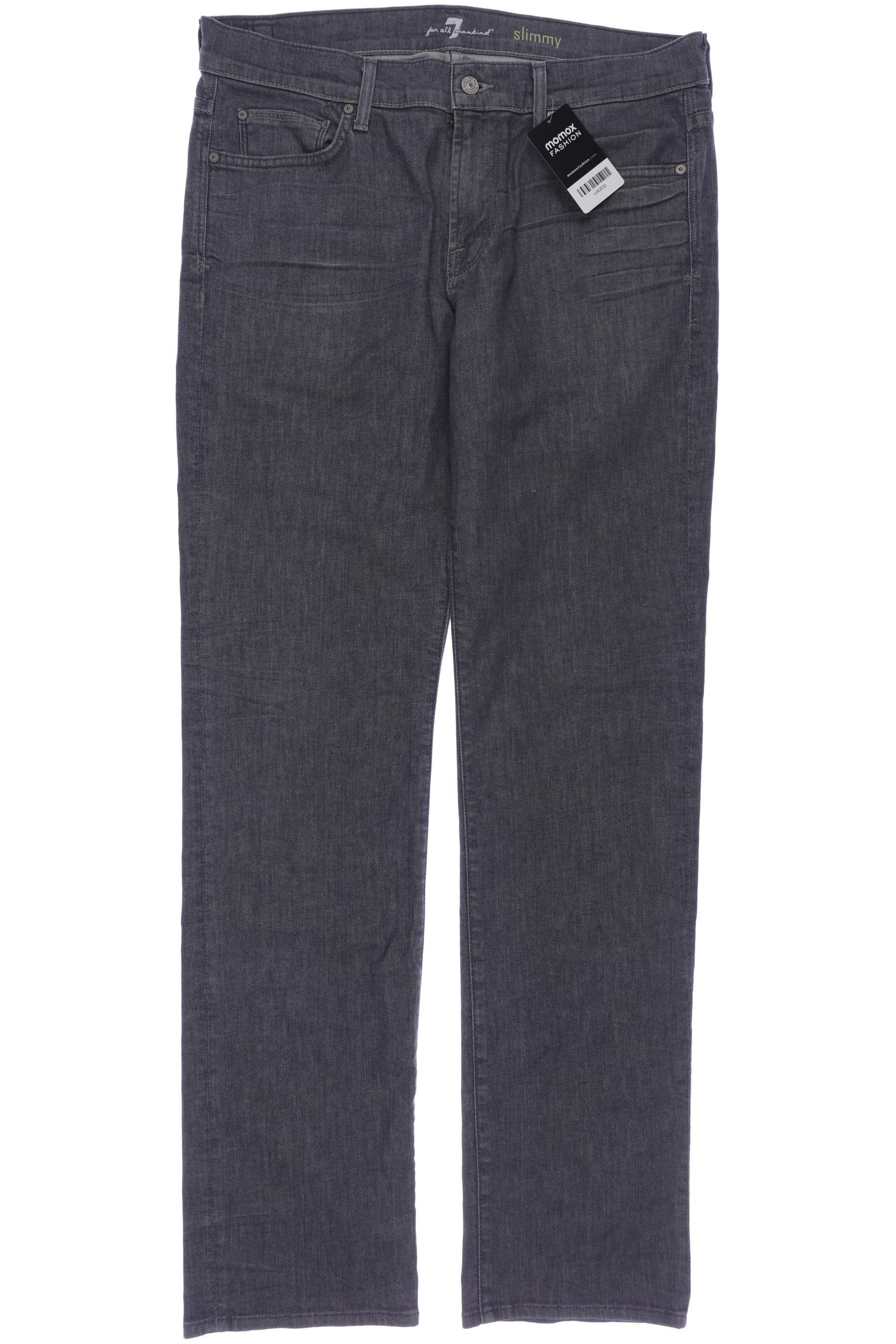 

7 for all mankind Herren Jeans, grau, Gr. 52