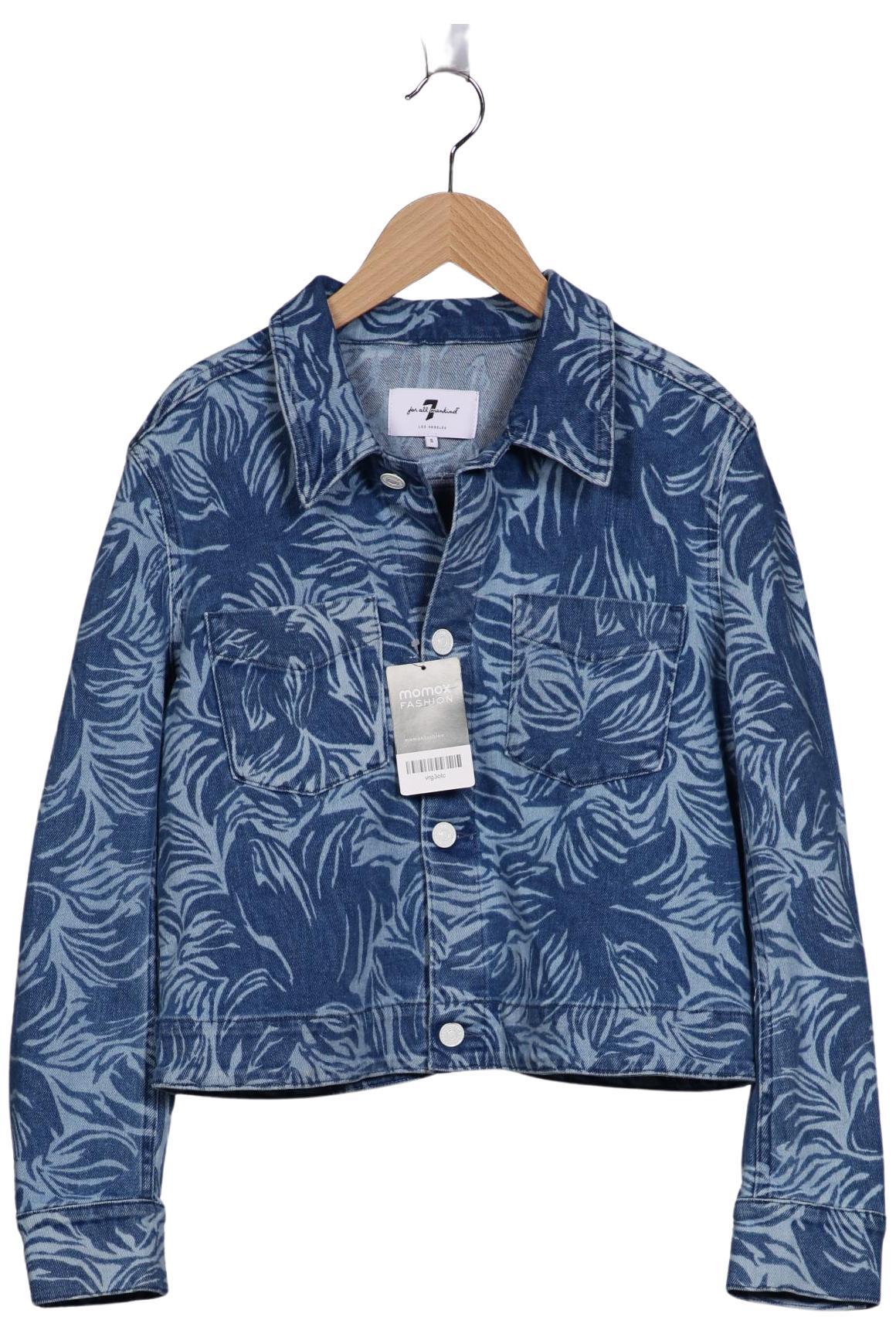 

7 for all mankind Damen Jacke, blau, Gr. 36