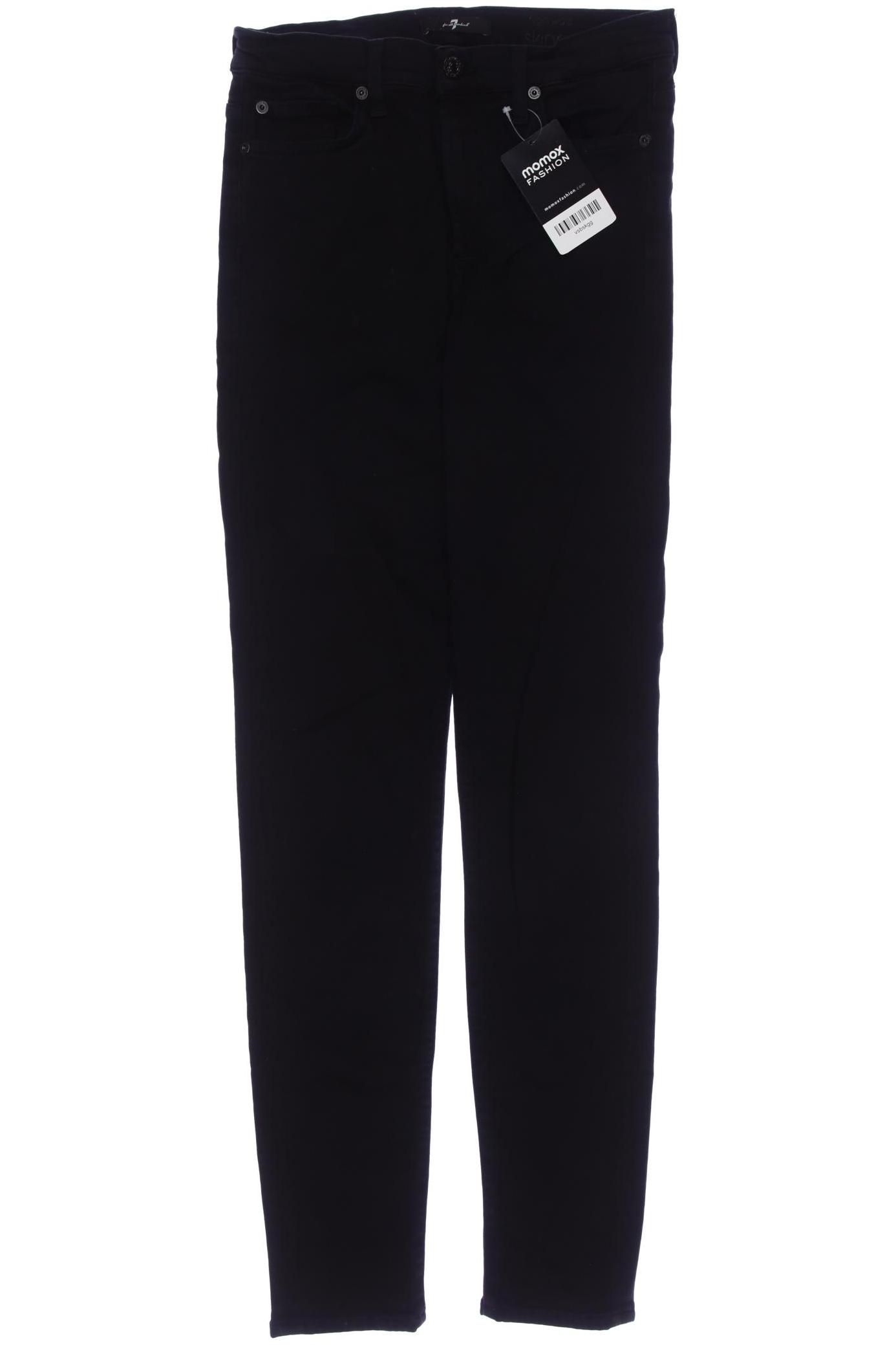 

7 for all mankind Damen Jeans, schwarz, Gr. 28