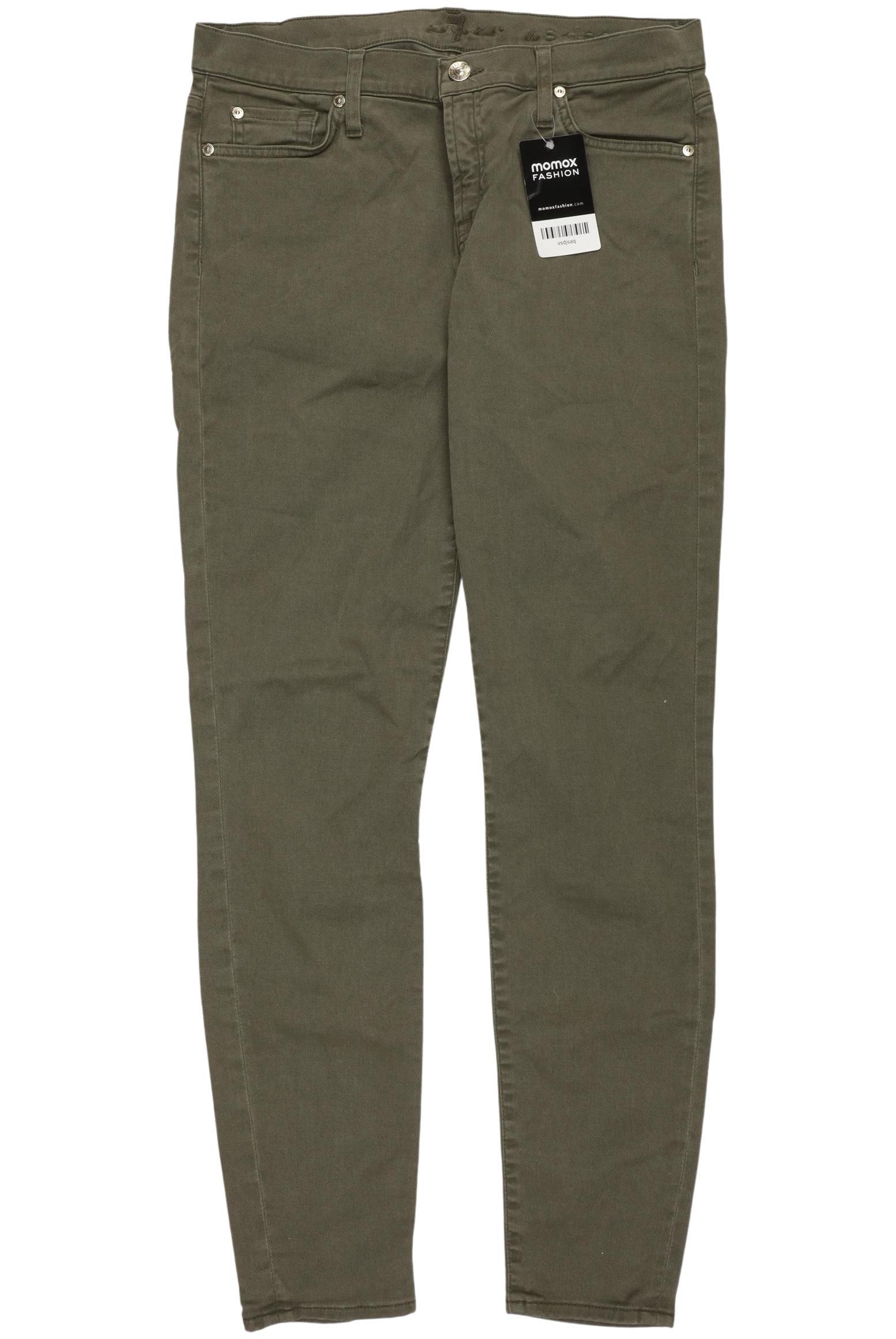 

7 for all mankind Damen Jeans, grün, Gr. 29