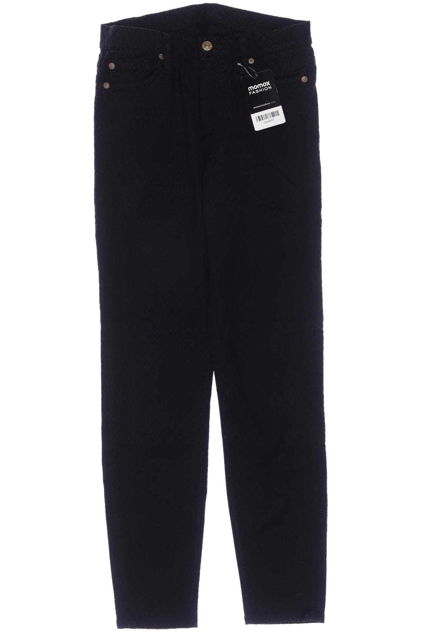 

7 for all mankind Damen Stoffhose, schwarz, Gr. 27