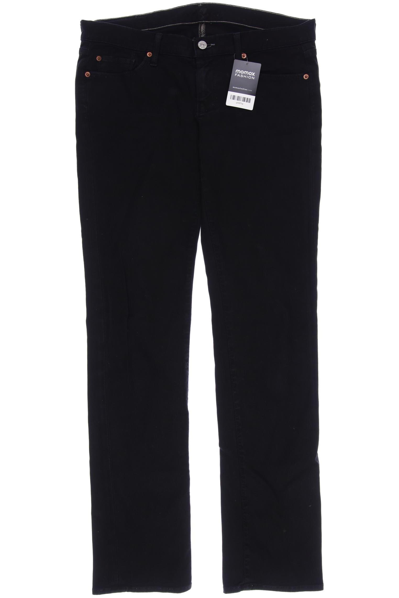 

7 for all mankind Damen Jeans, schwarz